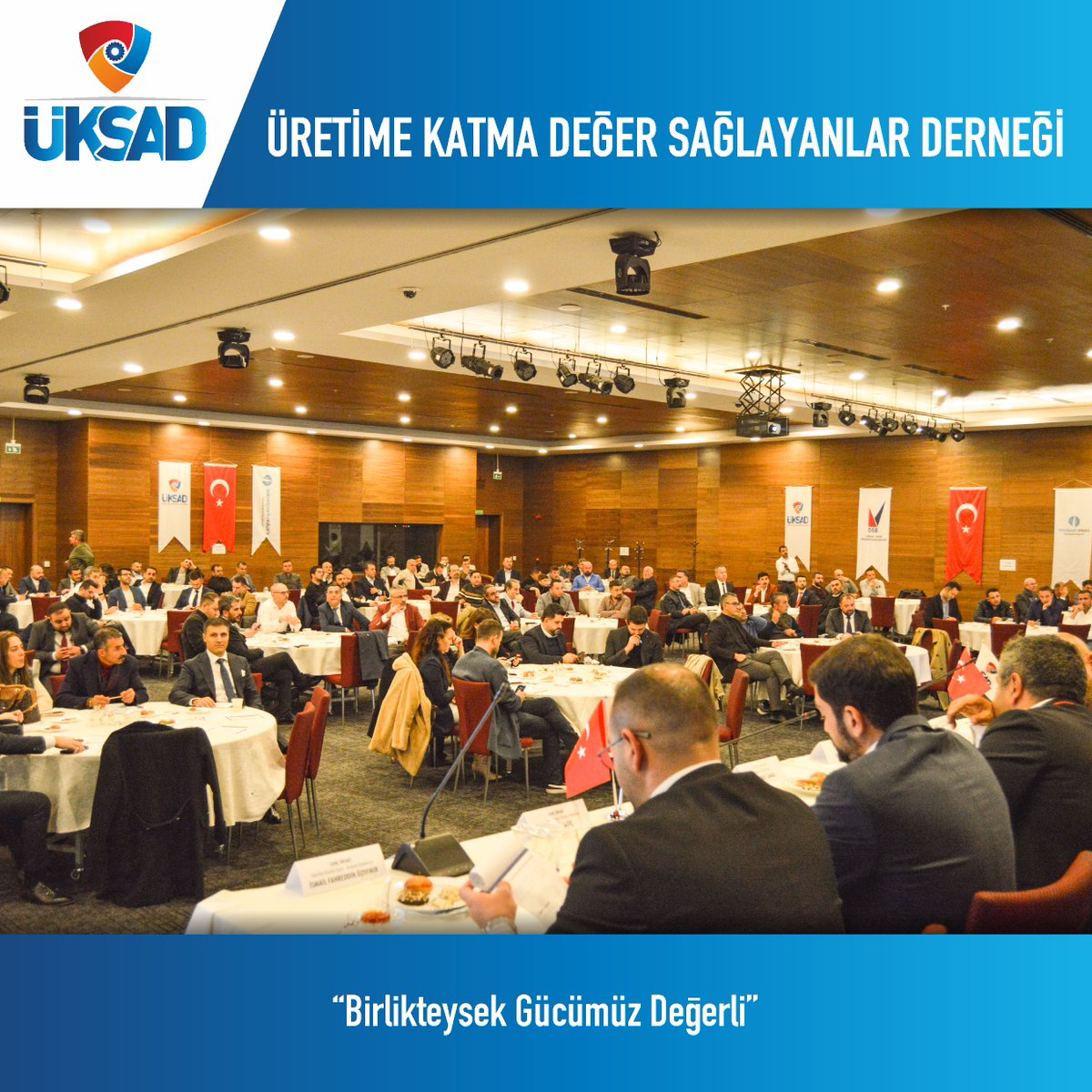 uksaddernek's tweet photo. ÜKSAD birlikteliğin gücünü yansıtmaya devam ediyor. Bu ay ki toplantımızda yatırımlar için finansal olarak doğru stratejiler ve zamanlamalar konularında verdiği çok kıymetli sunumlar için Başkent Üniversitesi İktisat Bölüm Başkanı Sn. Prof. Dr. Uğur EMEK'e teşekkür ederiz. #üksad https://t.co/iImmewaDKJ