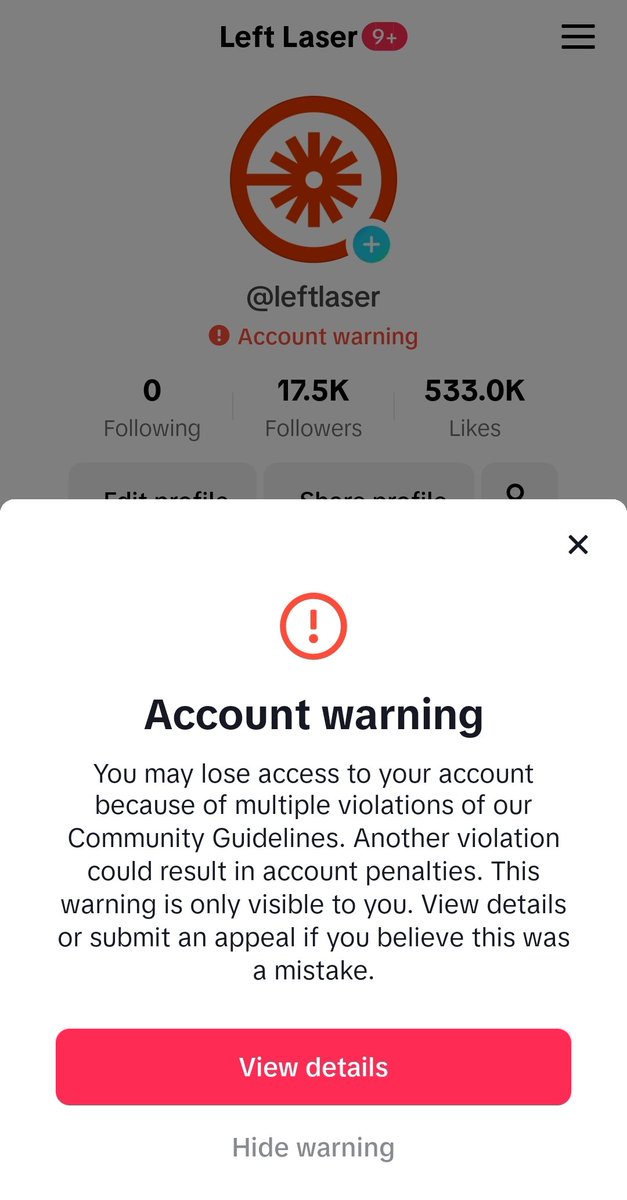 Left Laser tweet media