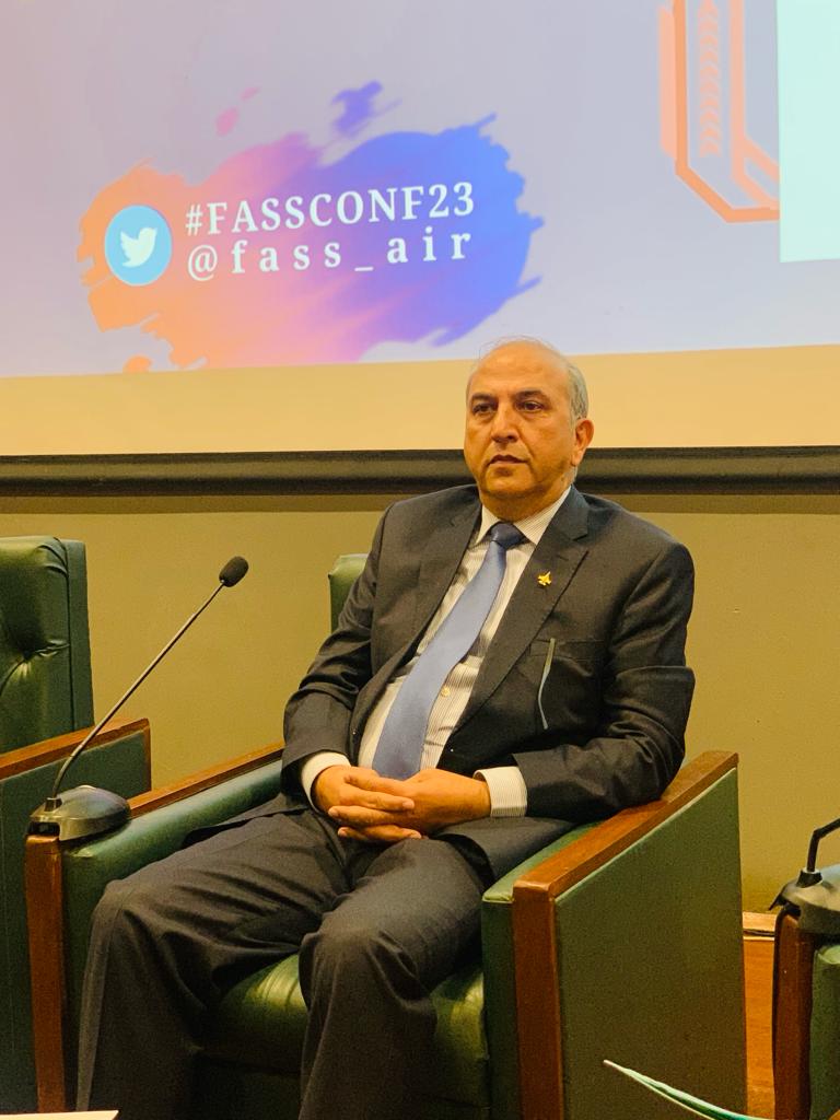 zmzahid30's tweet photo. Dr Adil Sultan is talking on "Emerging Technologies and the Future of Nuclear Deterrence" 
"Credible Capability and rationality are the pre-requisites for the credible  Deterrence"
#FASSCONF23
@fass_air https://t.co/50yDMbACwE