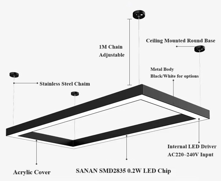 Fenixledlight's tweet image. IP20 indoor led pendant light 
different shape for options
SANAN SMD2835 Led chip:.80lm/w
CRI&amp;gt;80Ra
Beam Angle:120°
Lifespan:50000hours(3years warranty)
fenix@litestarled.com

#ledlinearlight
#ledpendantlight
#IP20ledpendantlight