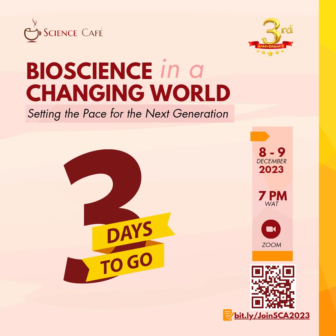 BiosphereAfrica's tweet photo. As a bioscientist, finding mentorship and networking successfully can be tricky.
Luckily, one of our speakers will share relevant tips based on their experiences.
Register today and join us:
https://t.co/NhJLvbqWTn
#ScienceCaféAnniversary #NextGenScience #EmergingScientists https://t.co/U1JPEFbVyS