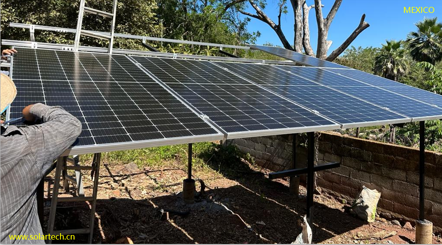 Solar domestic water supply brings new ways to obtain clean drinking water for residents of the valley of Michoacán, Mexico #Solardomesticwatersupply #Solarwaterpumpingsystem, #Solarpriority #watershortage, #Mexico #sustainabledevelopment