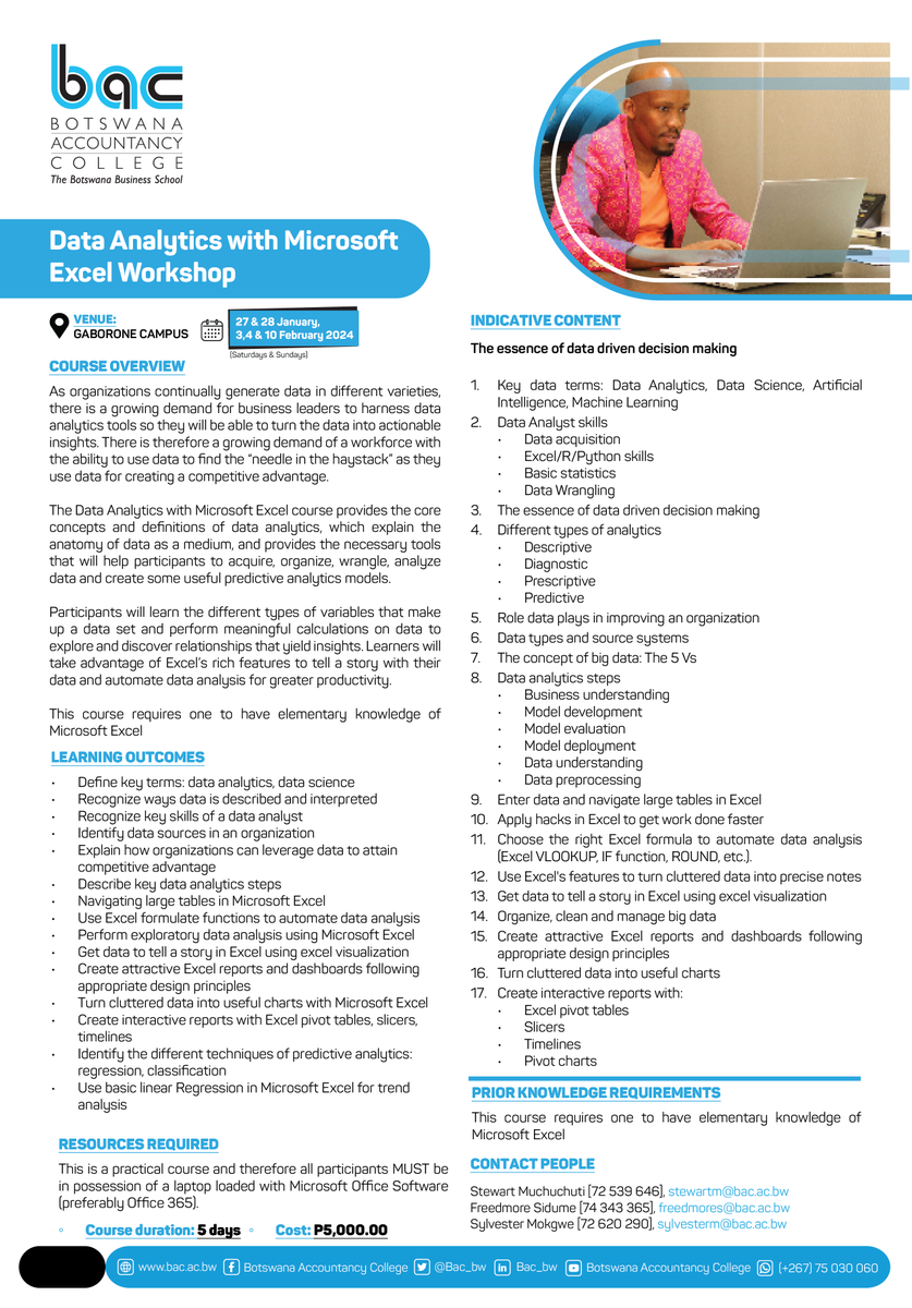 Botswana Accountancy College tweet media