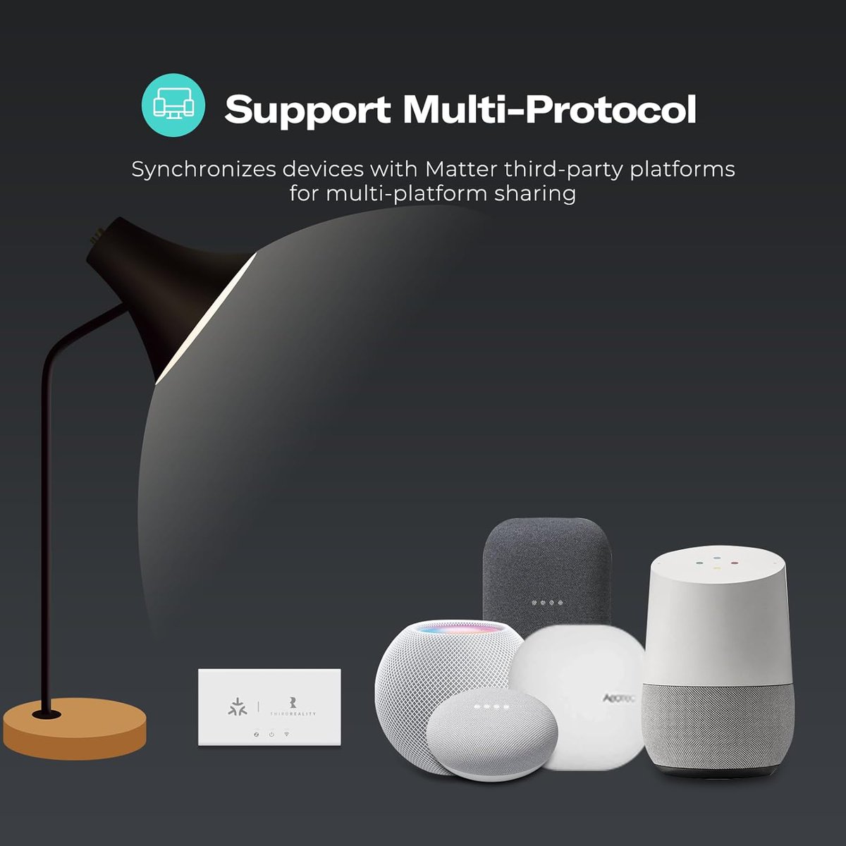 ThirdRealityInc's tweet photo. 📣#THIRDREALITY Smart Bridge MZ1 Official release!Effectively links Zigbee end devices to the #Matter https://t.co/DX4KlxBHW4's available now on our Amazon store.🛒 #OfficialRelease #SmartBridgeMZ1 #SmartHome https://t.co/20b2gXwsTi
