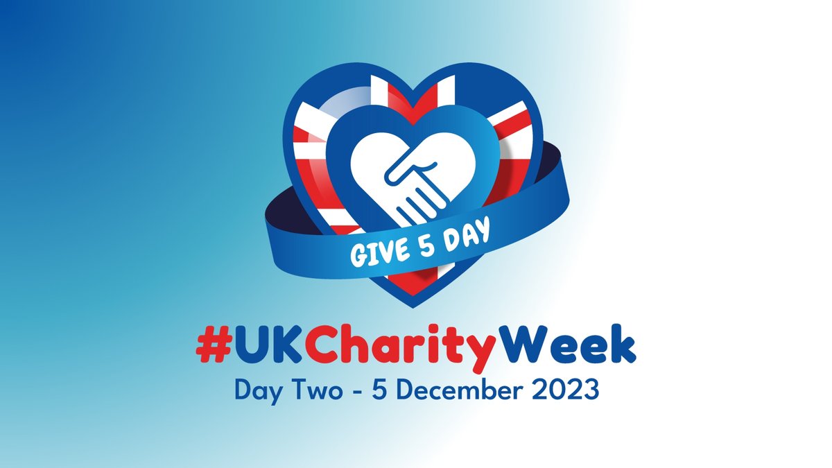 🌟 It's #Give5Day🖐️ during #UKCharityWeek! 💸 Give £5 to a cause you're passionate about or support a local #charity shop. Every small act of generosity adds up to make a big impact! Share your giving stories using #Give5Day🖐️. Let's create a wave of kindness! 🤗 #Day2