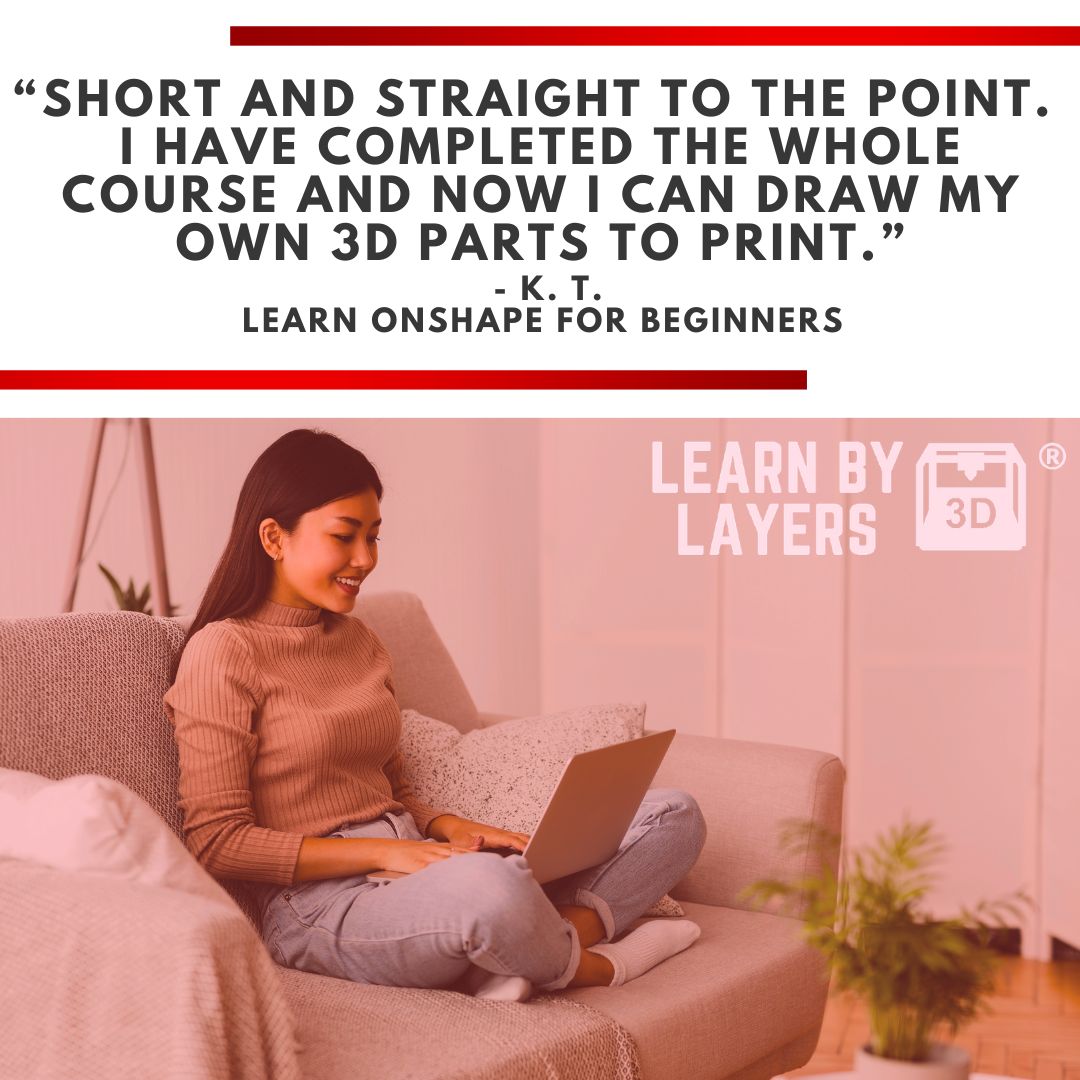Elevate your skills in #3Dprinting & design! Our 5star courses provide step-by-step guidance on #Onshape, #Fusion360, & essential #design applications. Unleash your potential, bring your ideas to life learnbylayers.com #TechSkills #learn3dprinting #3dprinterhelp #learncode
