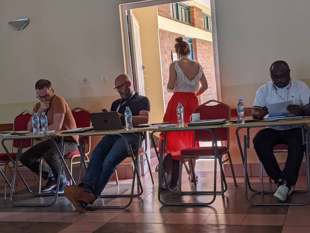 gecshisp's tweet photo. Lancement du deuxième séminaire d'atelier #ILF2 à Bukavu, Bienvenu à tous les lauréats de la bourse #ILF #propaix et aux mentor. @crg_crg @giz_gmbh @gecshisp https://t.co/s565xq60Ua
