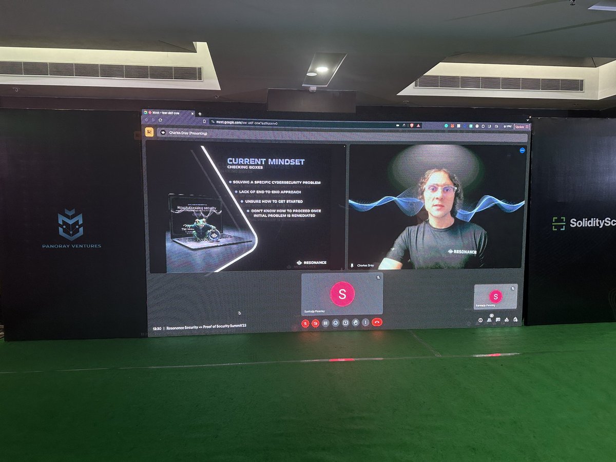 SolidityScan's tweet photo. Prepare for a virtual blast as our Resonance speaker tunes in โ letโs see if they strike the โbyteโ note!
#proofofsecurity #web3 #cybersecurity https://t.co/fTKE6PmoDf