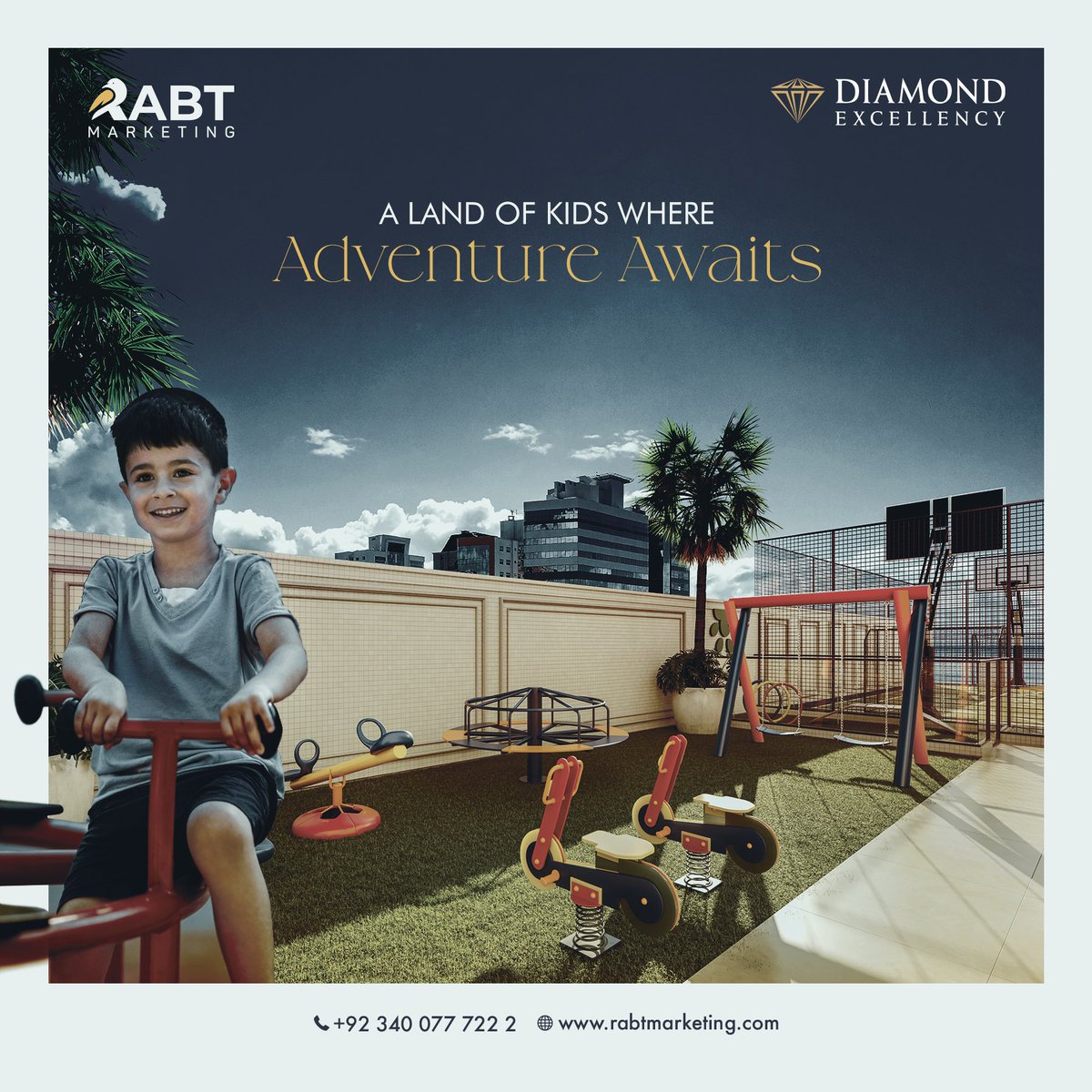 RabtMarketing's tweet photo. Besides home, Diamond Excellency Provides luxurious amenities like Kids Play Area
𝗥𝗮𝗯𝘁 𝗠𝗮𝗿𝗸𝗲𝘁𝗶𝗻𝗴
𝐑𝐚𝐛𝐭𝐚 𝐙𝐚𝐫𝐨𝐫𝐢 𝐡𝐚𝐢
𝐑𝐚𝐛𝐭: 𝟎𝟑𝟒𝟎𝟎𝟕𝟕𝟕𝟐𝟐𝟐
#rabtmarketing #rabtrazaroorihai #realestate #realestateagent #realestateinvesting #luxuryrealestate #rabt https://t.co/weuRezxANk