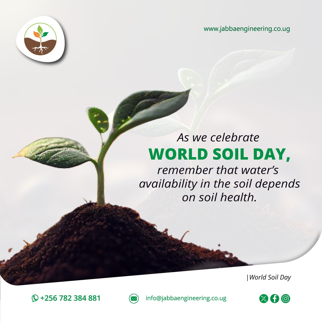 As we celebrate #WorldSoilDay2023, remember that water’s availability in the soil depends on #SoilHealth.

#SoilFertilitySolutions