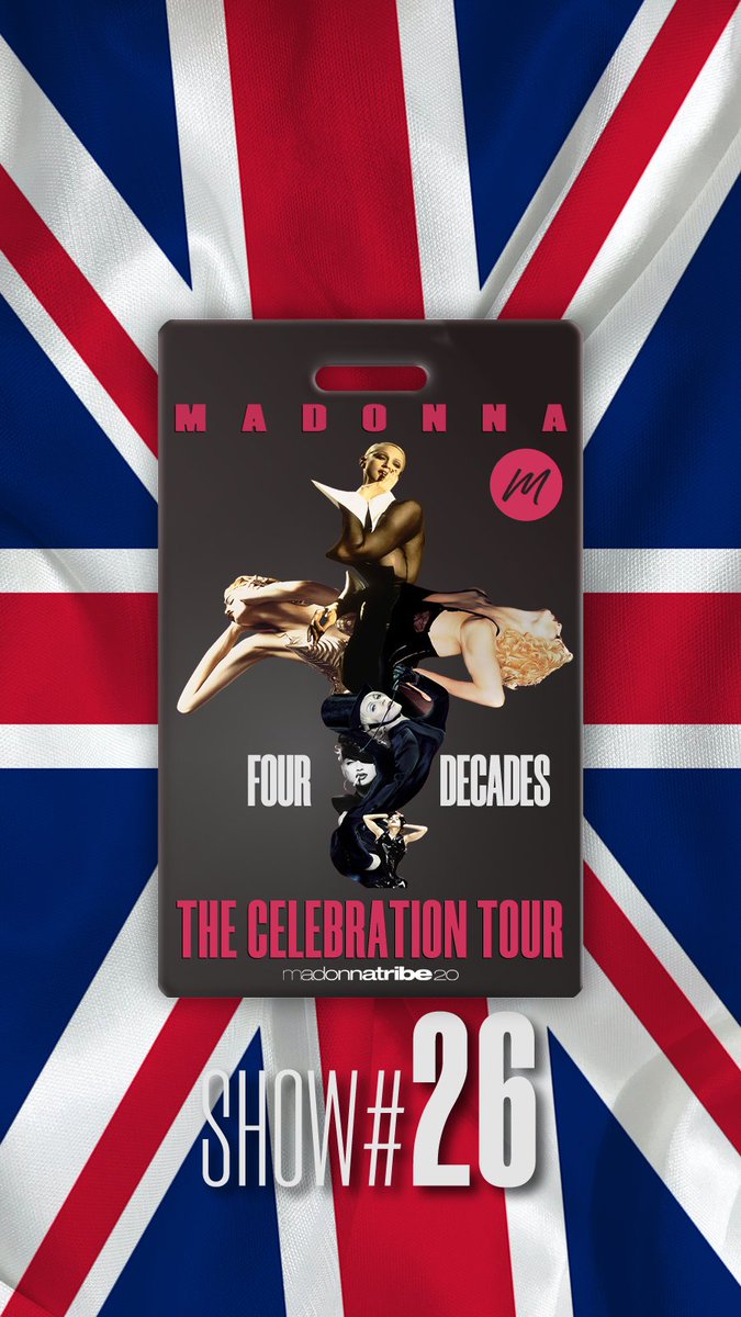 madonnatribe's tweet photo. Tonight's show at the O2 is the penultimate concert of the European leg of the Celebration Tour, are you ready?
#MadonnaCelebrationTour #London #Show26 🇬🇧 https://t.co/jrEPDnKHHh
