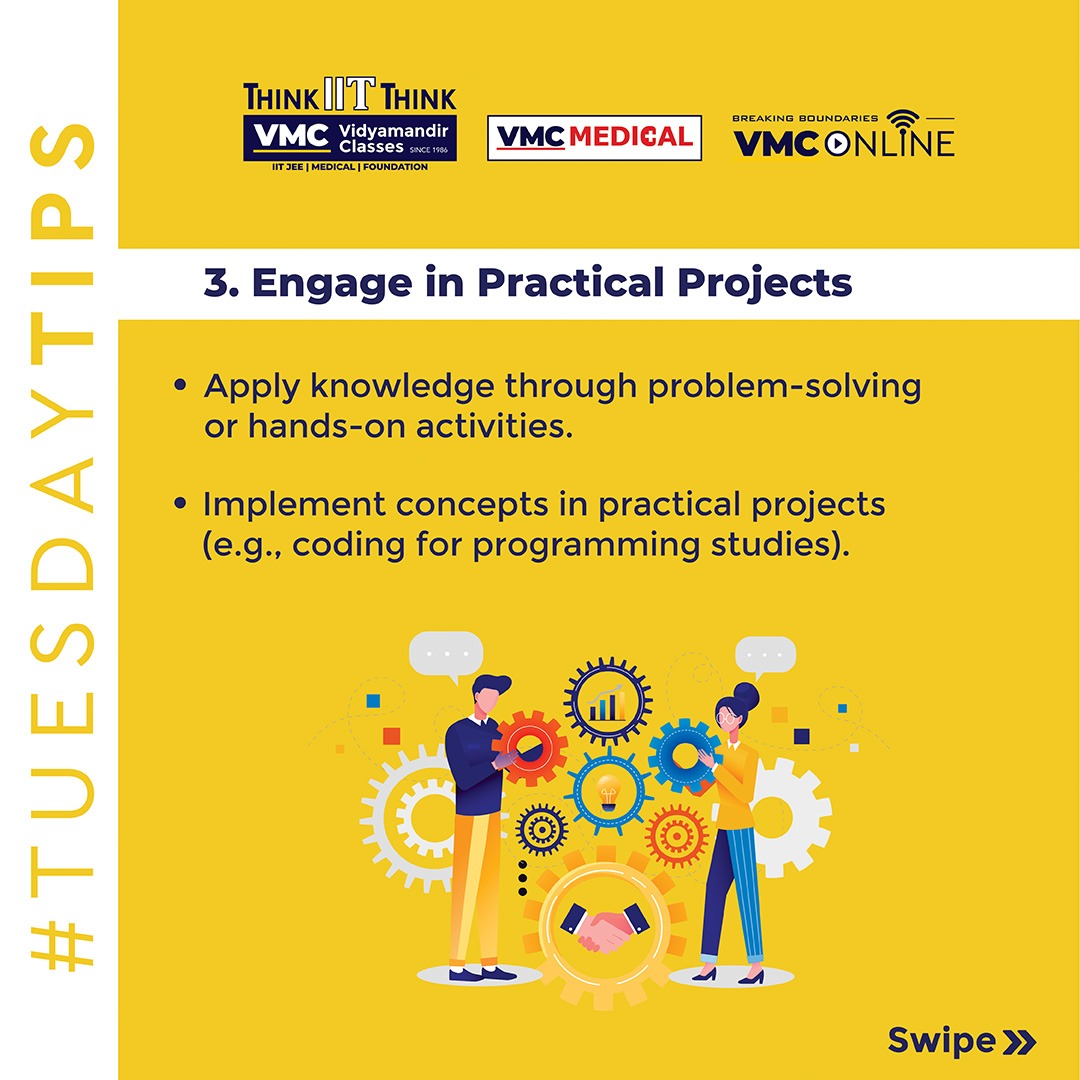 VmcLearning's tweet photo. Turning textbooks into tools! Unleash the power of practical knowledge while diving into theoretical realms. Elevate your learning game with these tricks!
.
#VMC #VidyamandirClasses #TuesdayTips #PracticalKnowledge #TextbookTools #ElevateLearning #LearningTricks #tipsandtricks https://t.co/eRpp0jGxSr