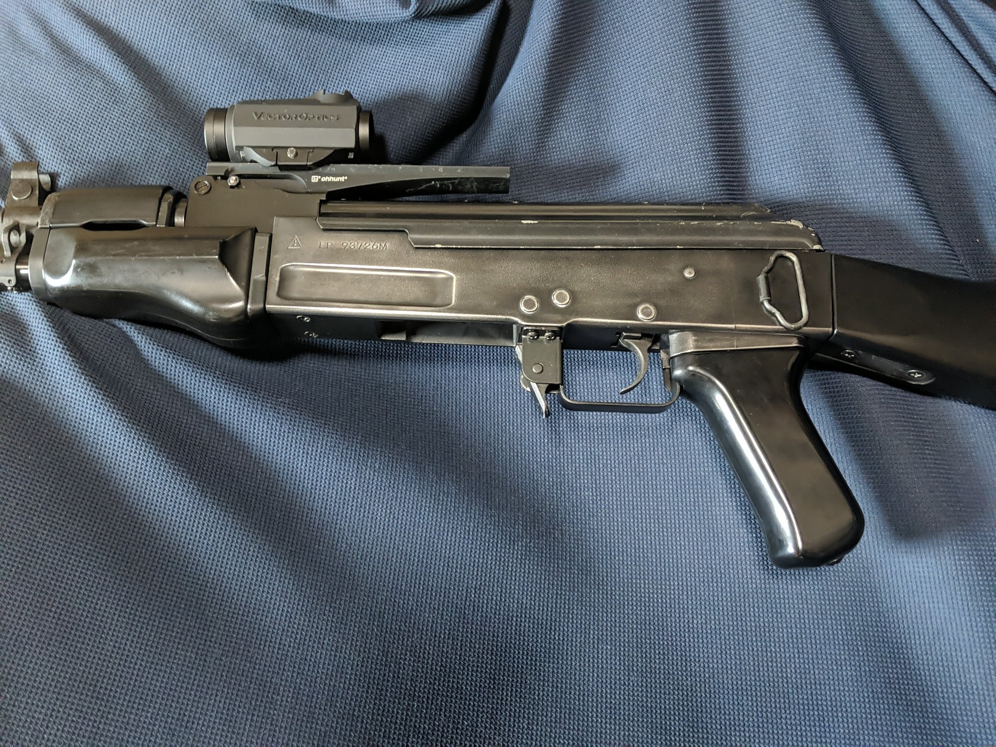 サバゲー引退品！AKカスタム ☆LCT AKフォワードオプティカルレイルシステム-176mm