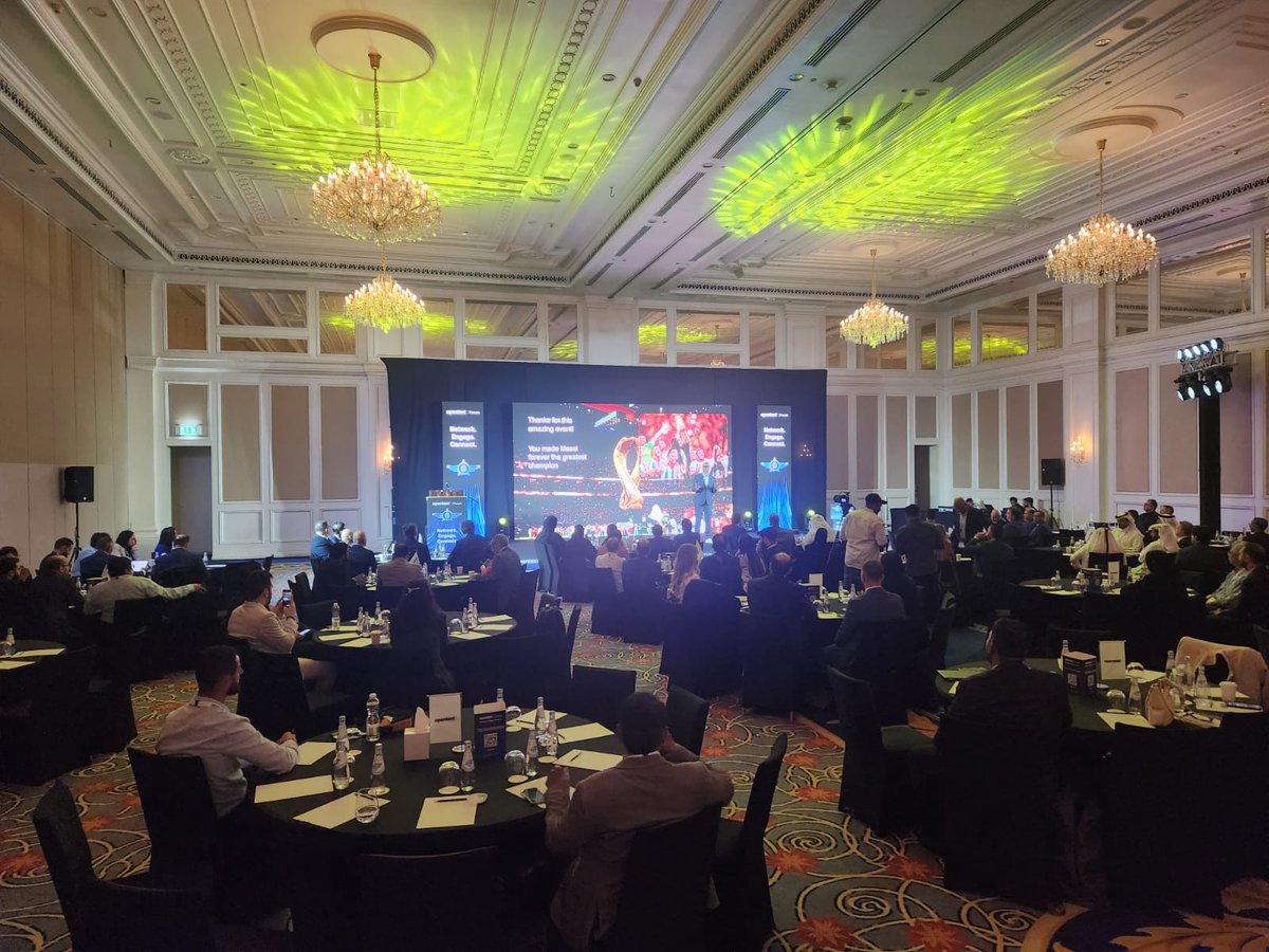 WaldeckCAnn's tweet image. #OpenTextForumQatar 2023 kicks off with a captivating keynote by Harald Adams, VP of Sales Emerging Markets at @OpenText, highlighting the transformative power of technology in shaping the future of information management. 

#OpenTextAI #AviatorRevolution #Aviator #OpenText