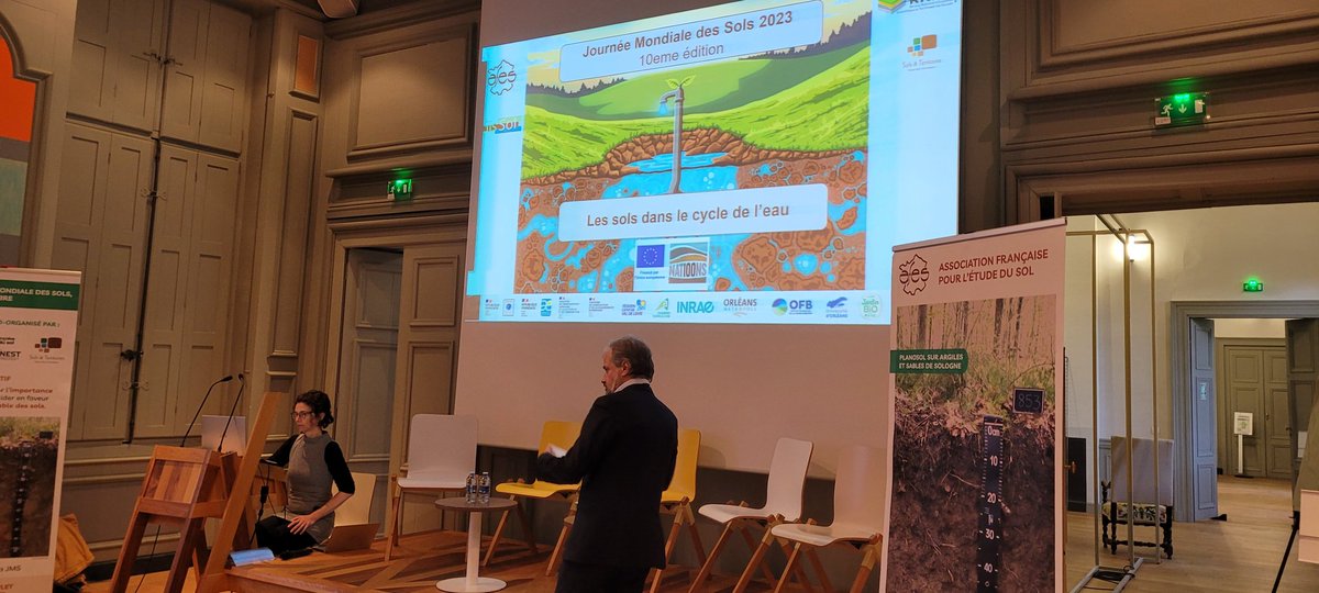 InfoEtSols's tweet photo. Tout est prêt pour le démarrage de la journée mondiale des #sols #jms23 https://t.co/l4CkCfvkjH