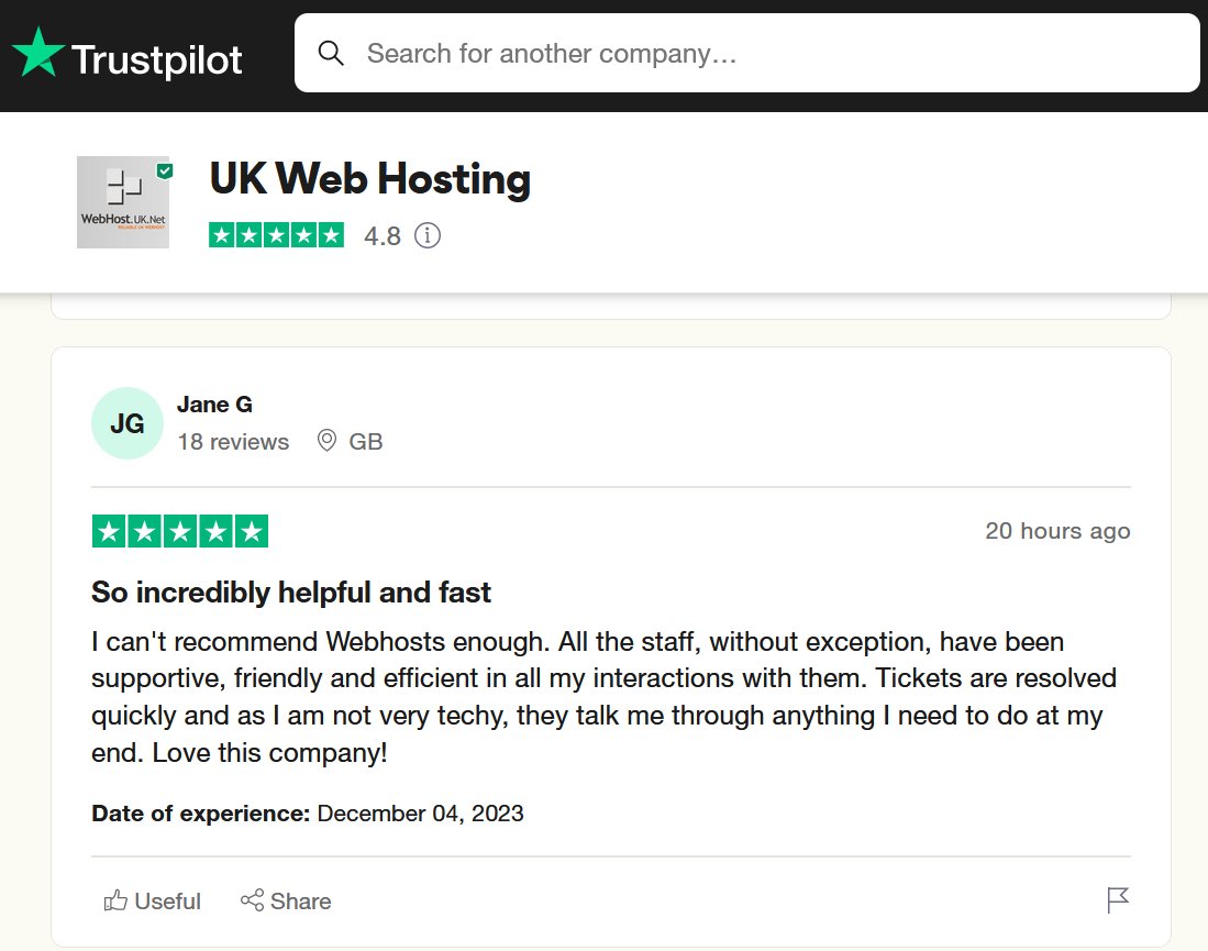 Webhost Uk Net Review  
