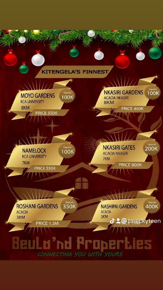 DennisBeuland's tweet photo. #Mpesa Beul'and properties has great offers on this Festive season #orengo Come grab a 50by100 and get a Mbuzi instatly #KPLC #kamwene #Presidentwilliamruto #Mpesa https://t.co/dmb9lUO8n6