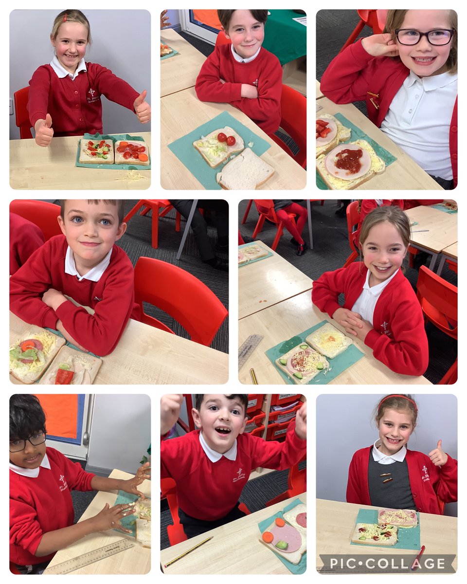 StPhilipsY3A's tweet image. Yesterday, we made sandwiches as part of our DT learning. The children chose from a variety of fillings and followed their design criteria carefully. 😀🥪 @StPhilipCEAP #teamstphilips #StPhilipWestbrookY3DT