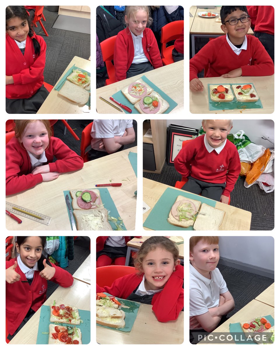 StPhilipsY3A's tweet image. Yesterday, we made sandwiches as part of our DT learning. The children chose from a variety of fillings and followed their design criteria carefully. 😀🥪 @StPhilipCEAP #teamstphilips #StPhilipWestbrookY3DT
