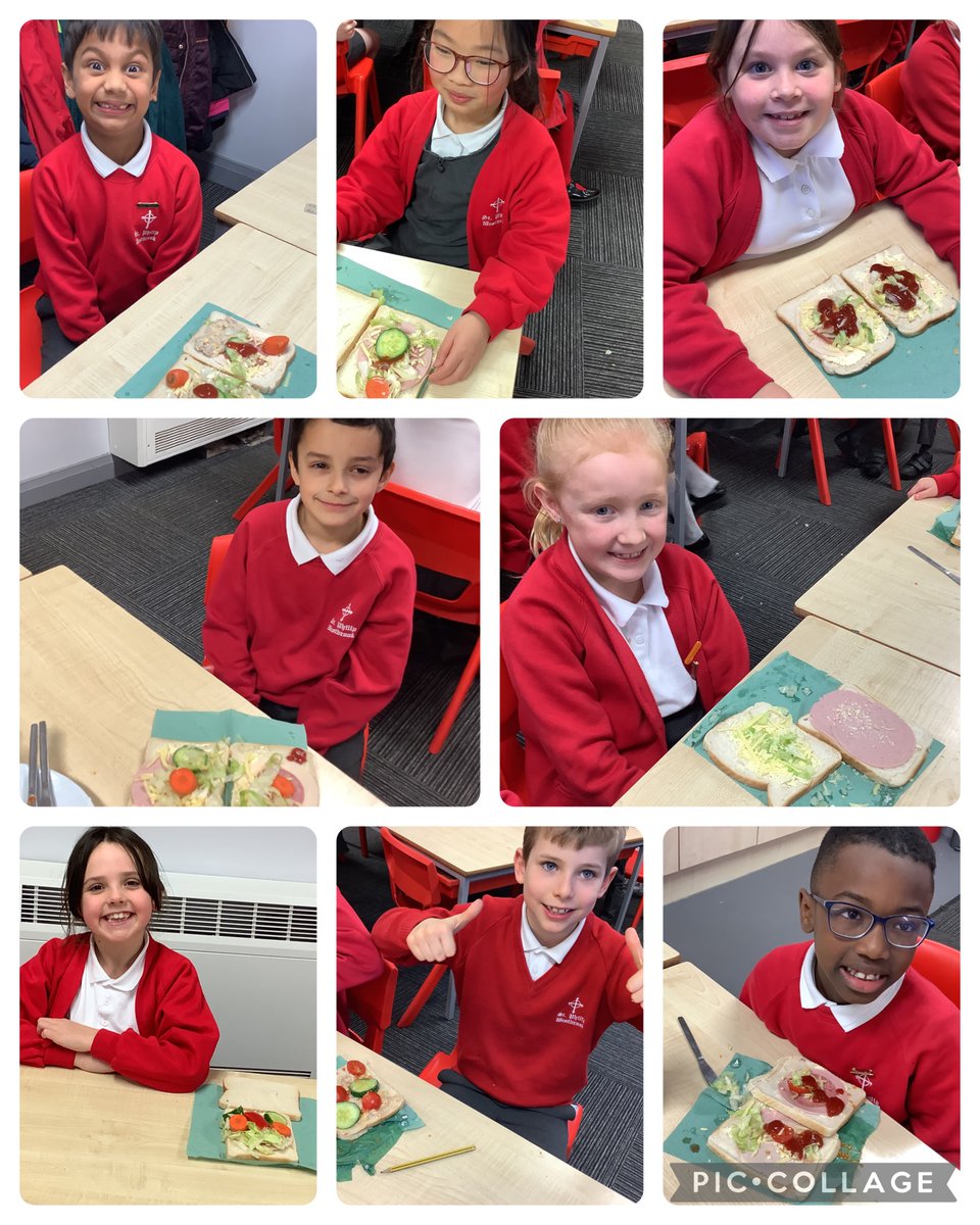 StPhilipsY3A's tweet image. Yesterday, we made sandwiches as part of our DT learning. The children chose from a variety of fillings and followed their design criteria carefully. 😀🥪 @StPhilipCEAP #teamstphilips #StPhilipWestbrookY3DT