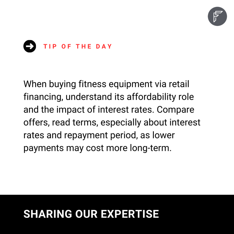 FiziqueZA's tweet image. Thinking about investing in new fitness equipment? 🏋️‍♀️

Retail financing can make it more affordable, but it's important to understand the impact of interest rates on your decision. 💡

#FitnessInvestment #RetailFinancing #SmartShopping #HealthInvestment #FitnessGoals