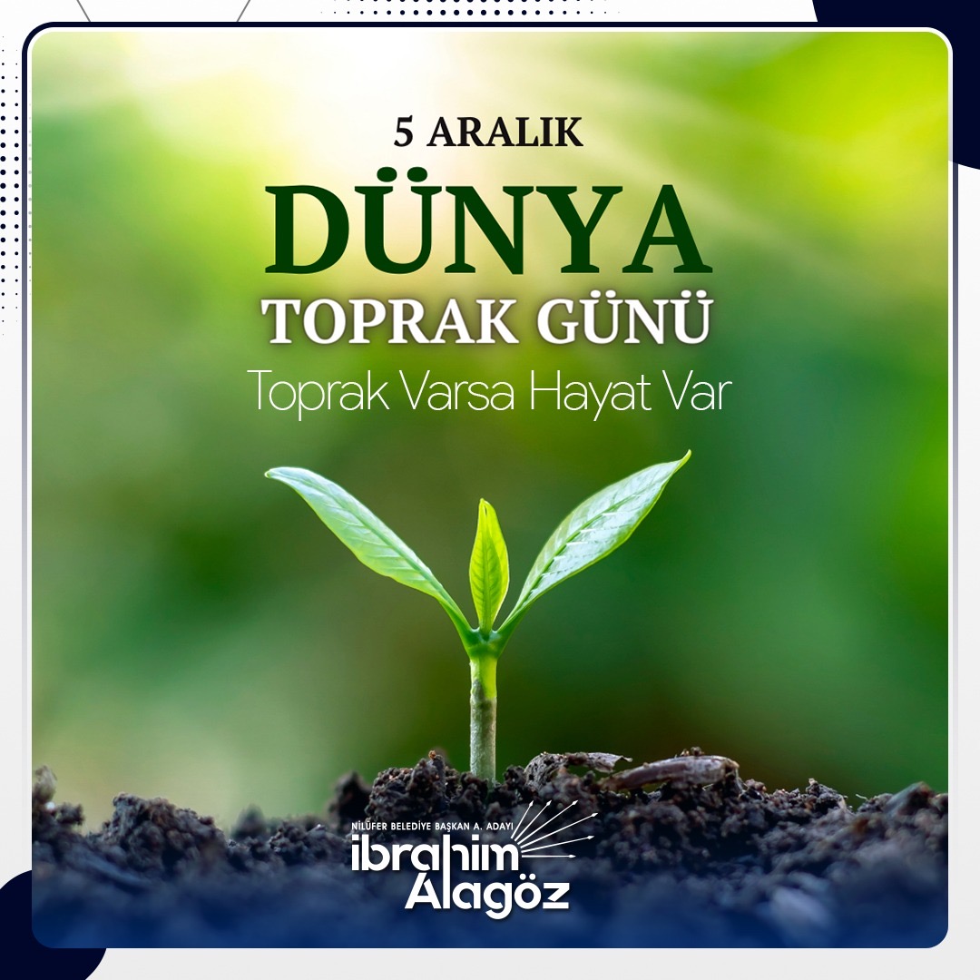 Toprağı benimsersen Vatan olur, ekersen azık olur,  hor görürsen çorak olur çöl olur. Yaşanabilir bir gelecek için, toprağımıza sahip çıkalım ve koruyalım.  #DünyaToprakGünü #ToprakVarsaHayatVar #SürdürülebilirGelecek #YeşilDünya #ÇevreKoruma #DoğayıSev #Ekoloji