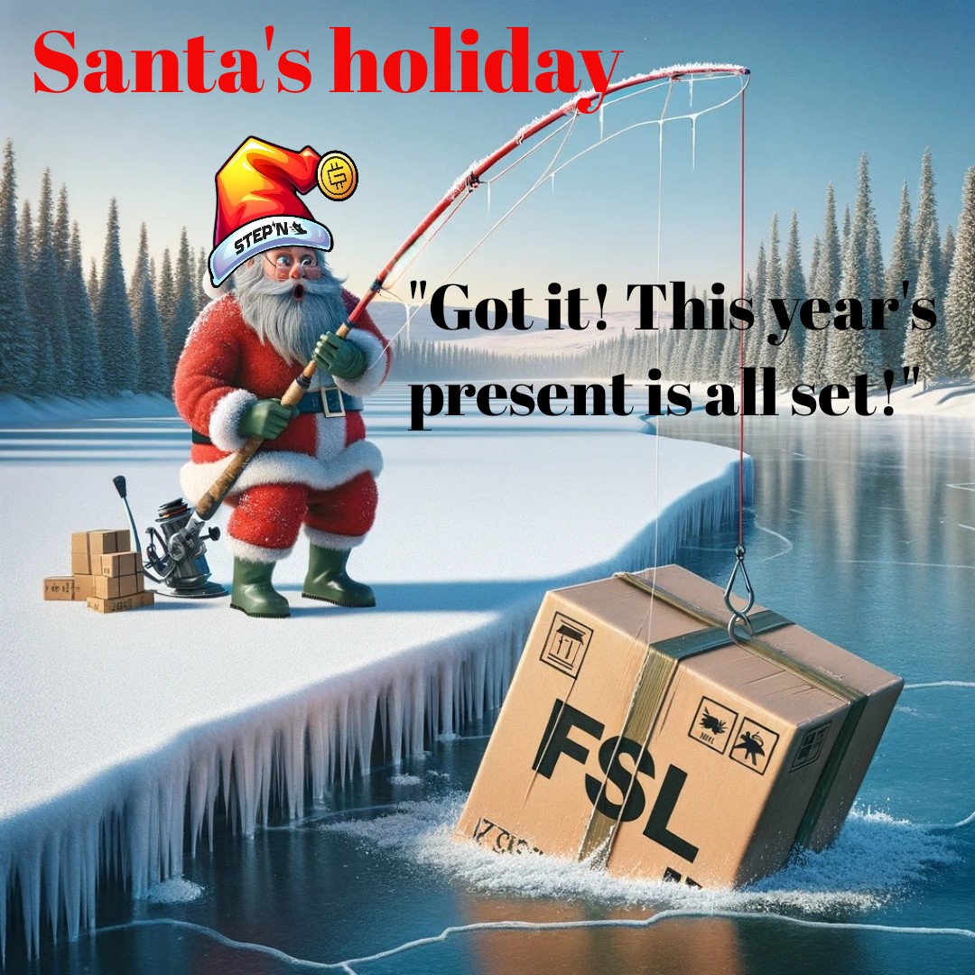 SPMaster0310's tweet photo. @Stepnofficial Santa's holiday
๐๐
๐๐โจ๐
#STEPN #STEPNXmas #FSLLegacyDrop #LegacyBox https://t.co/XhoHb4wTof