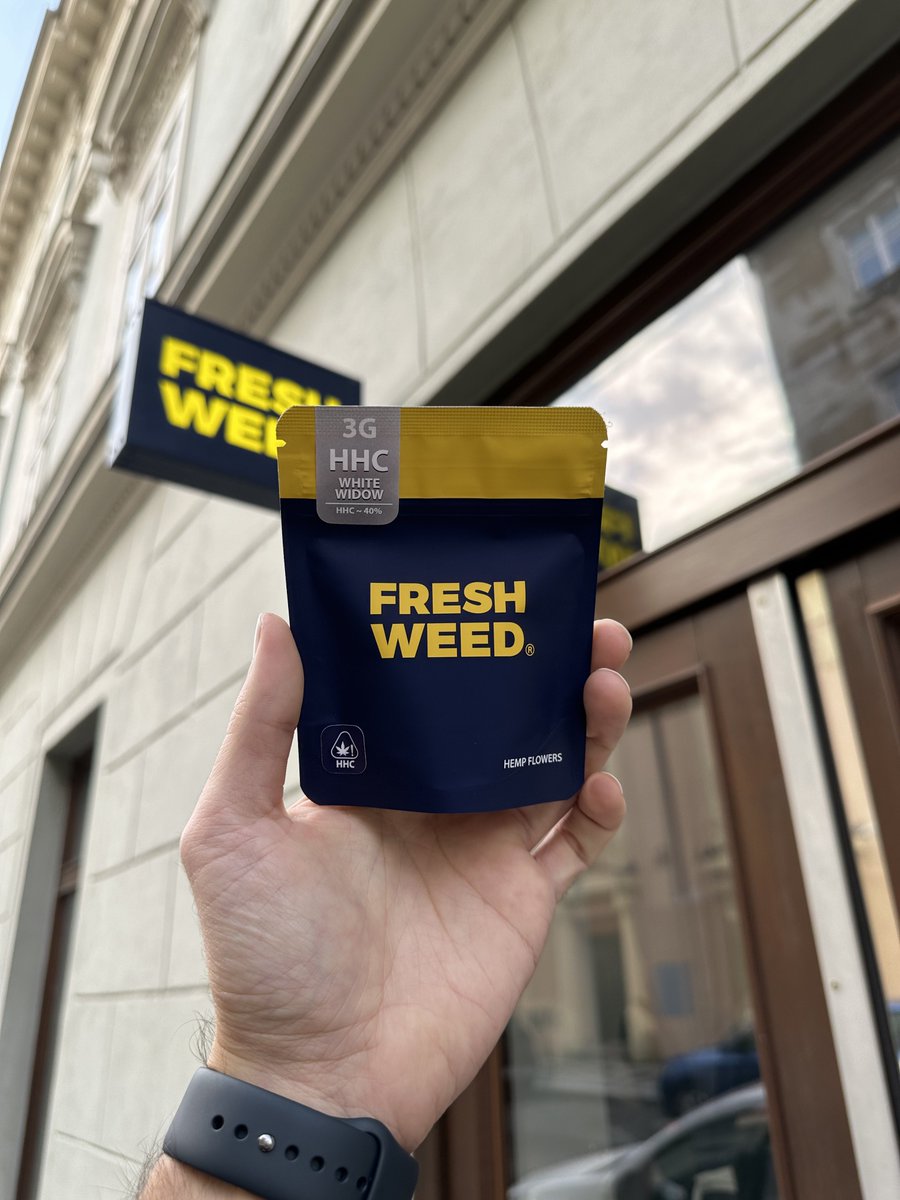 FreshWeedcz's tweet photo. Nezapomeň vyzkoušet naše nové HHC WHITE WIDOW 😶‍🌫️ https://t.co/0Vydt1ZpV0