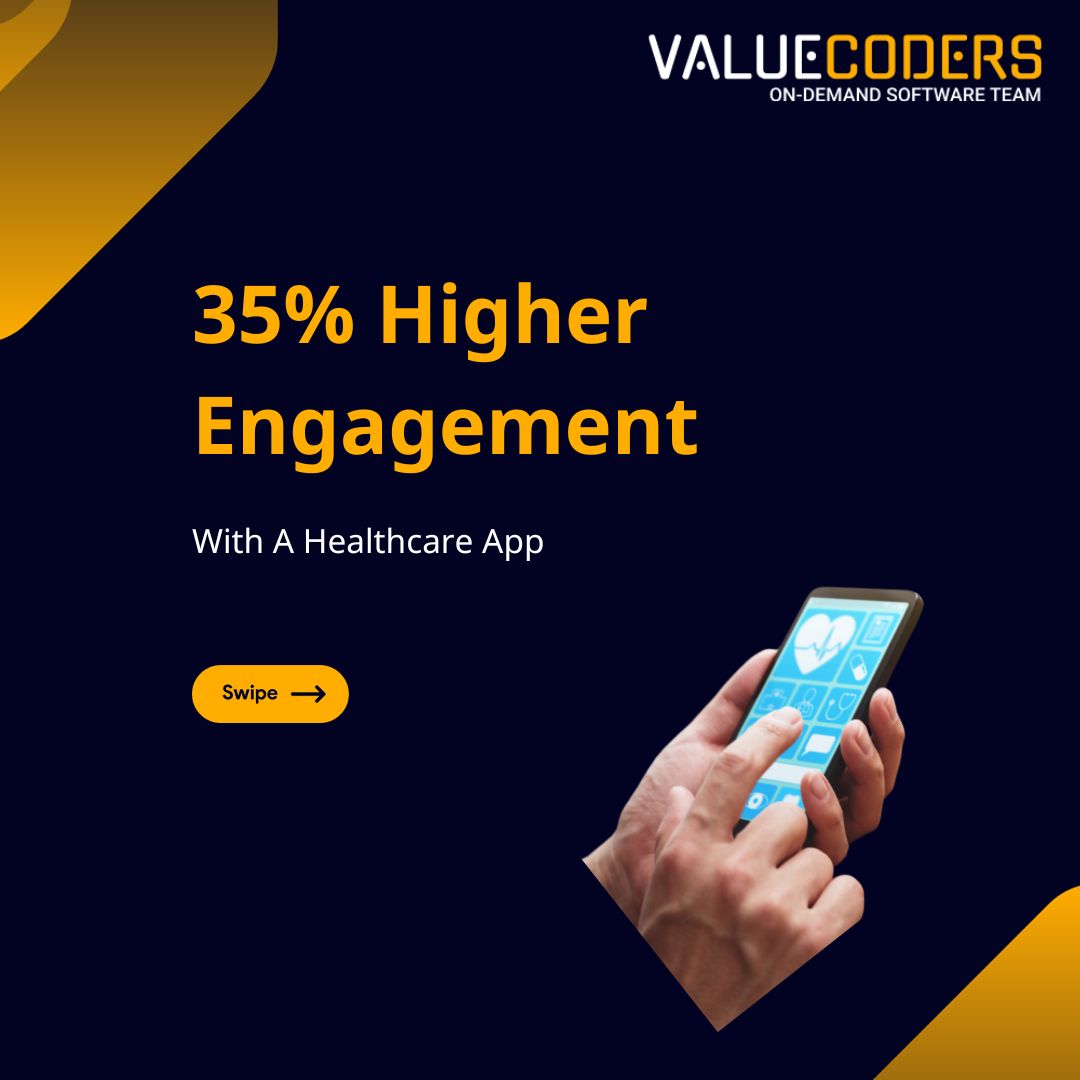 ValueCoders's tweet photo. Boost User Interaction by 40% with A Cutting-Edge Healthcare App!
Ready to revolutionize healthcare experiences? π‘ Explore more trends at https://t.co/ABYdIbD8fe π
Contact our Experts - https://t.co/JWAEES0EZ8
#HealthTech #DigitalHealth #MedTech #ValueCoders https://t.co/LQEz3IDQax