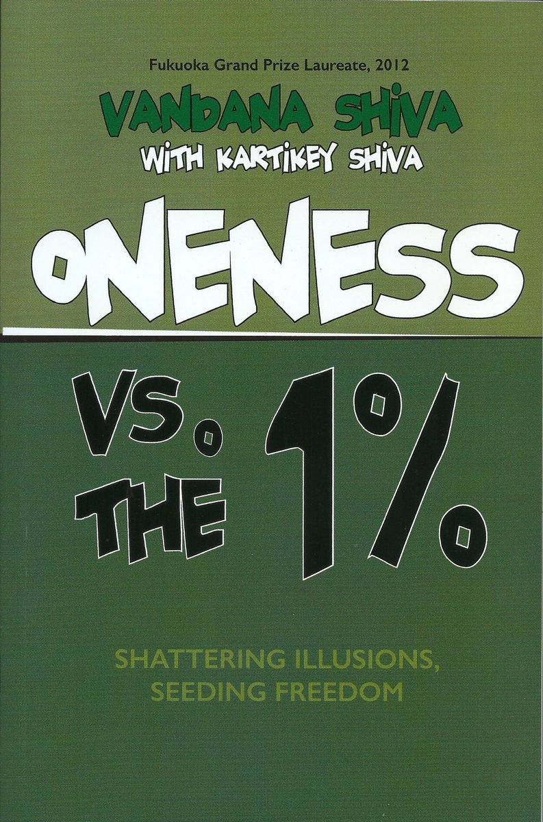 1%’s model of philanthrocapitalism, which is about deploying unaccountable money to bypass democratic structures, derail diversity, and impose totalitarian ideas based on One Science, One Agriculture, and One History. womenunlimited.in/catalog/produc… @drvandanashiva @EarthDemocrat