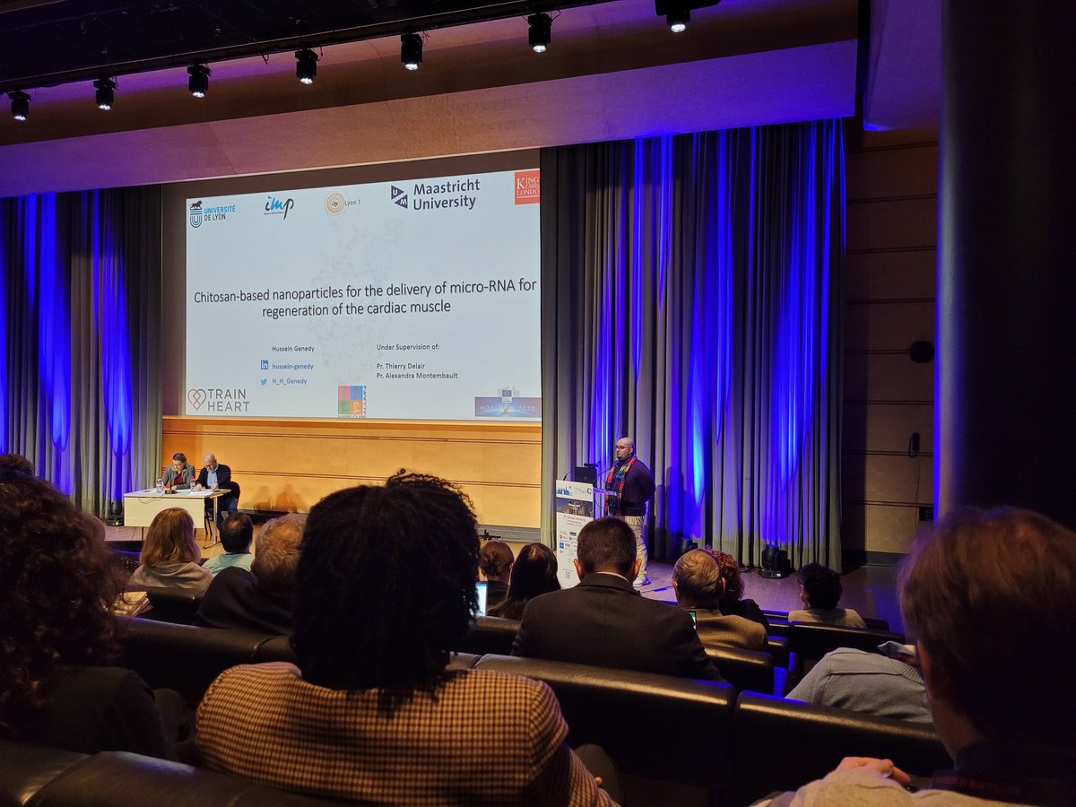 Barbara Hissa - @barbarahissa.bsky.social (@barbarahissa) on Twitter photo Next, <a href="/H_H_Genedy/">Hussein H. Genedy</a> (<a href="/UniversiteLyon/">Université de Lyon</a>) shows synthesis, characterization, in vitro and in vivo testing of #chitosan-based NPs for microRNA for regeneration of #cardiac muscle. 2023 <a href="/SFNano_official/">SFNano</a> meeting. Next, <a href="/H_H_Genedy/">Hussein H. Genedy</a> (<a href="/UniversiteLyon/">Université de Lyon</a>) shows synthesis, characterization, in vitro and in vivo testing of #chitosan-based NPs for microRNA for regeneration of #cardiac muscle. 2023 <a href="/SFNano_official/">SFNano</a> meeting.