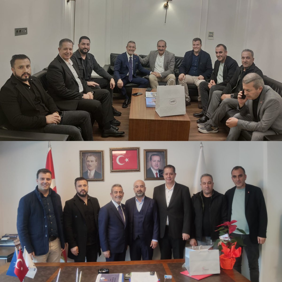 İl Başkanımız Sn. Bilal Saygılı Başkanımızı ve İl Başkan Yardımcılarımızı ziyaret ettik. Nazik misafirperverlikleri için İl Başkanımız Sn. Bilal Saygılı Başkanımıza ve İl Başkan Yardımcılarımıza yürekten teşekkür ederiz. 
#BornovaBizimSevdamız