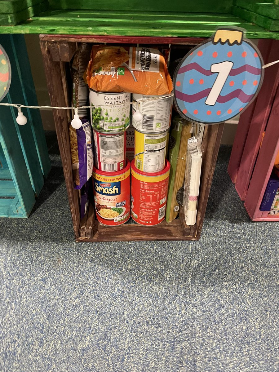 WillowsCE's tweet image. Our Reverse Advent Calendar is filling up very nicely. Keep those donations coming in please! @SOAFoodbank