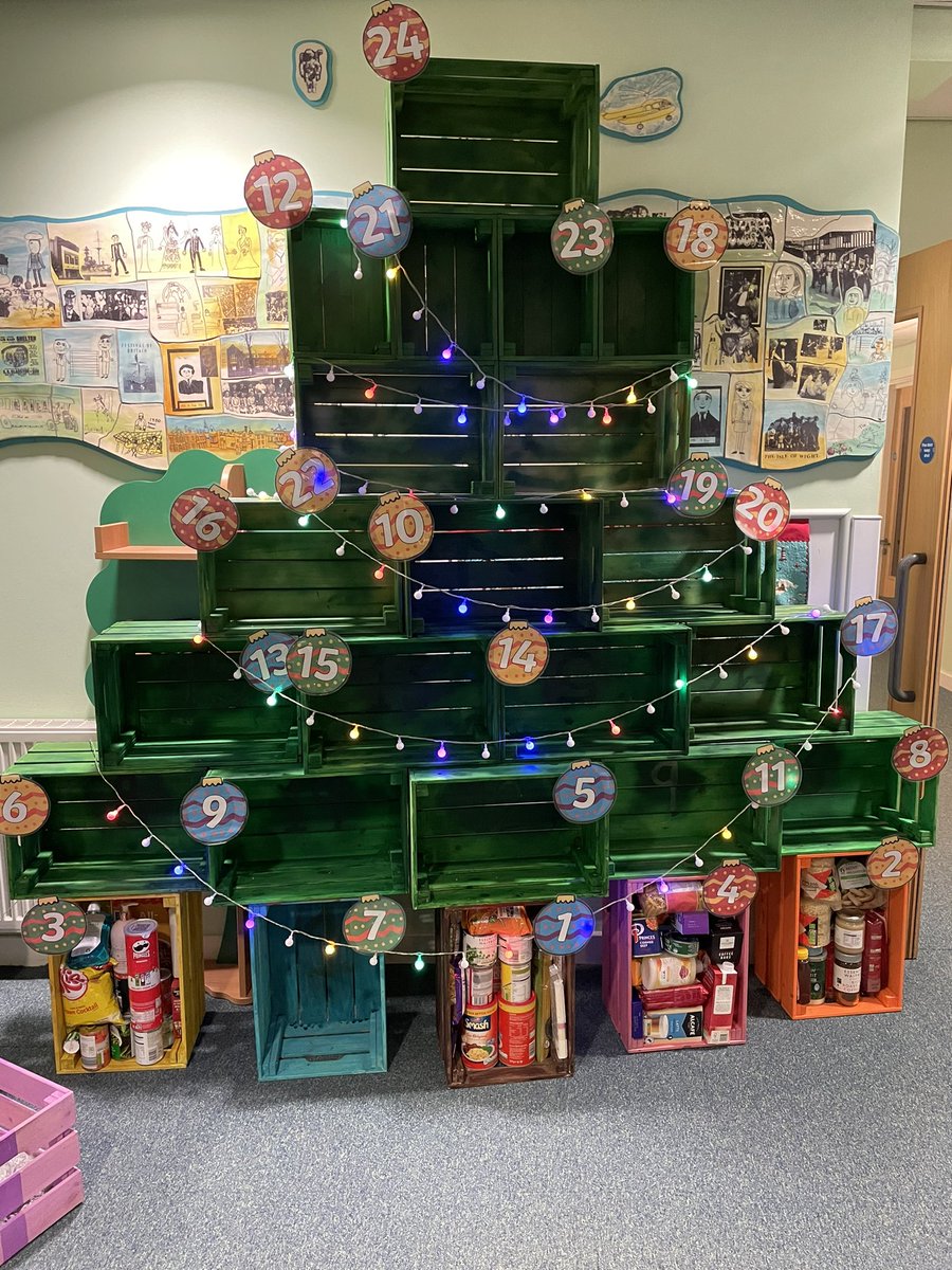 WillowsCE's tweet image. Our Reverse Advent Calendar is filling up very nicely. Keep those donations coming in please! @SOAFoodbank