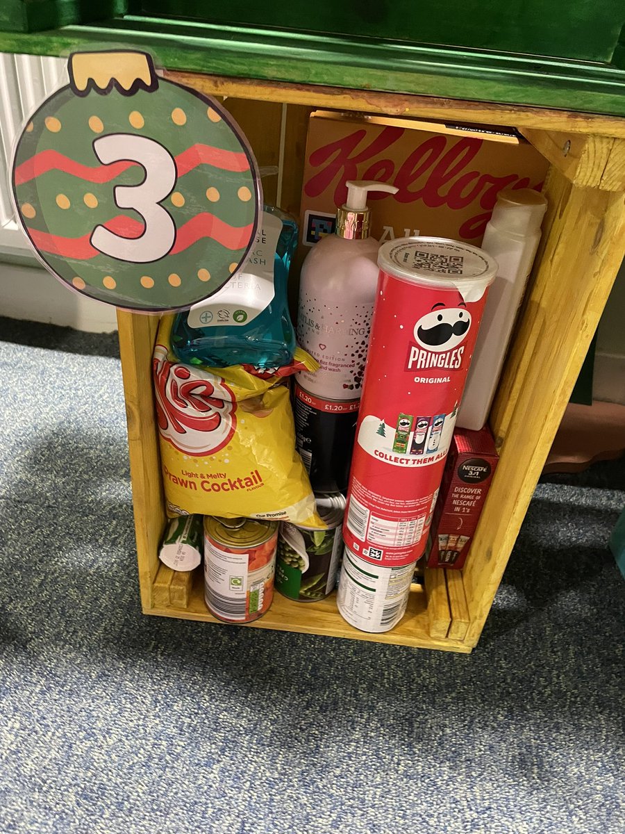 WillowsCE's tweet image. Our Reverse Advent Calendar is filling up very nicely. Keep those donations coming in please! @SOAFoodbank