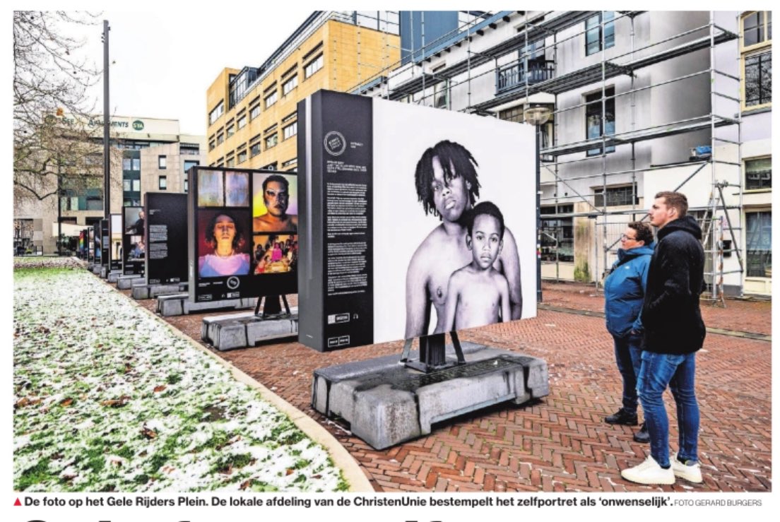 Wat een prachtige foto’s. In #Arnhem tot 17 december. Ga het bekijken! #pridephotoexhibition