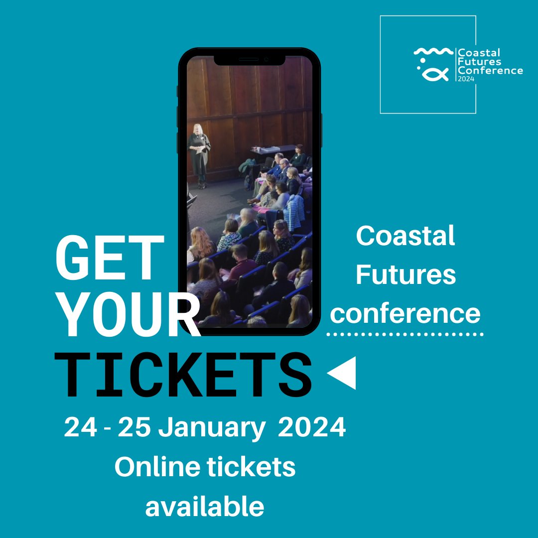 Did you know you can join the #CoastalFutures24 #conference online? With an online ticket, you can participate in both days and the live Q&As after each session. Plus you can bring your own coffee! 🎟️Tickets: bit.ly/3FdigzY 🔗Programme: bit.ly/48VuBqd