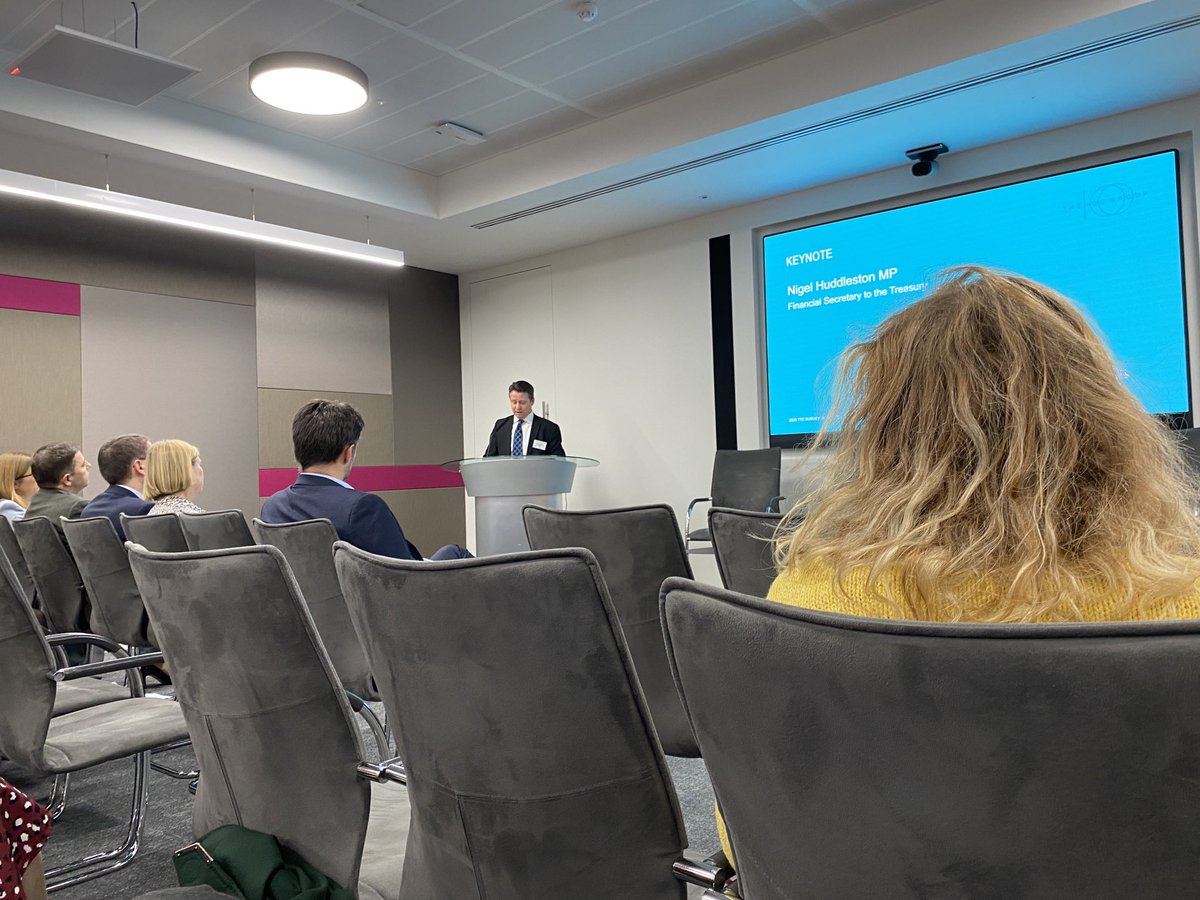 Good to be at ⁦<a href="/PwC_UK/">PwC UK</a>⁩ this morning for launch of this year’s Total Tax Contribution report with Fin Sec Nigel Huddleston. Big increase in taxes borne by 100 Group companies from 40 to 49% of profits. Short lived NI increase and Energy Profits Levy significant in this.