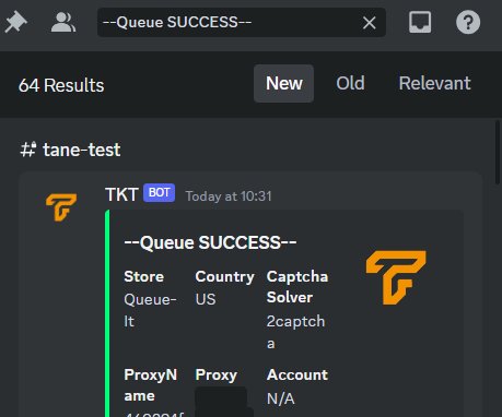 Started late and still powered through the queue - A successful first run with our latest groupbuy partner helping members secure multiple tickets with ease. 

Bot: @TKTAutomation 
Proxies: <a href="/NetNut_io/">NetNut.io</a> / <a href="/TheResiLab/">ResiLab</a> 
Group: <a href="/Synergy_io/">Synergy</a>