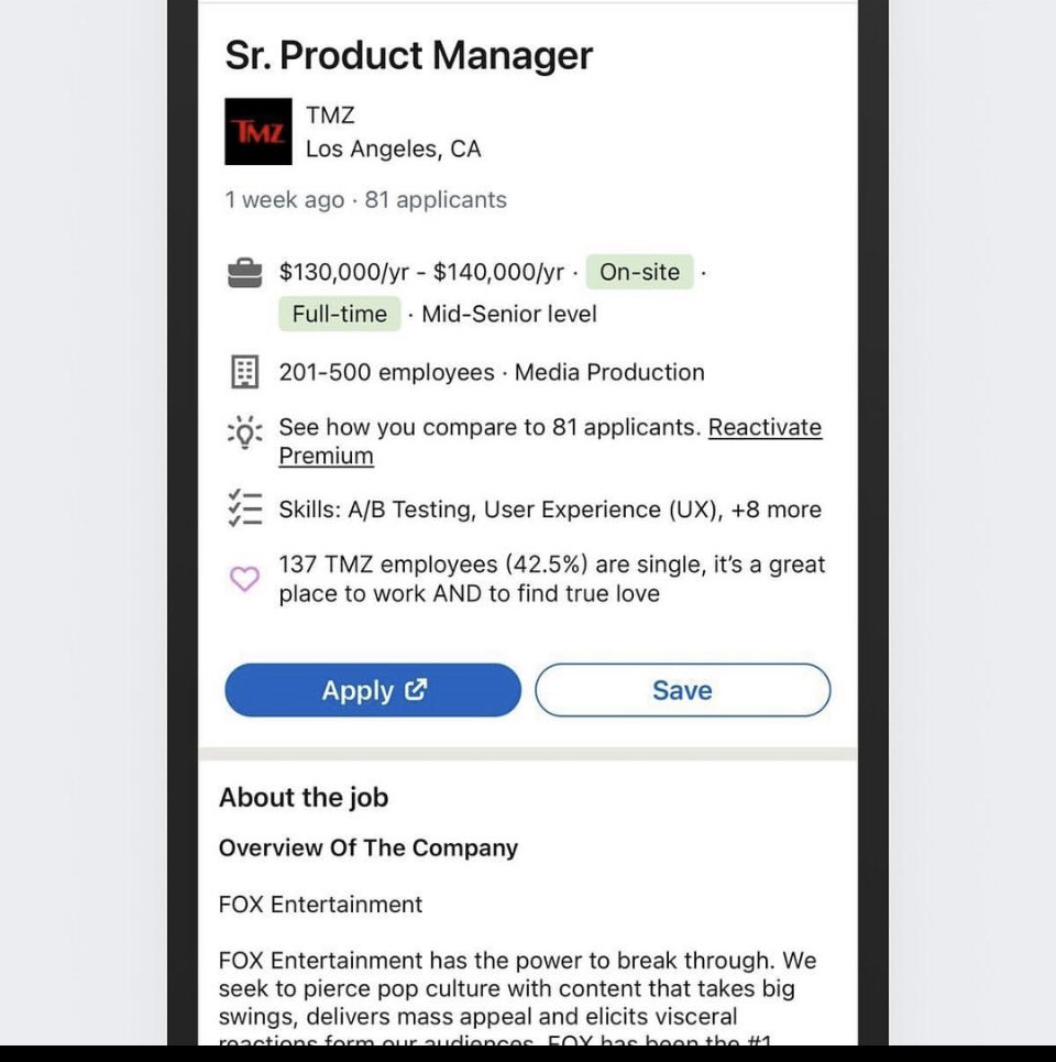 🚀 Exploring LinkedIn’s Workplace Singles Percentage feature! 💑 Redefining workplace dynamics and fostering connections beyond the professional realm.What impact could this have on networking &collaboration?Share your thoughts #LinkedIn #DesignInnovation #ProfessionalConnections