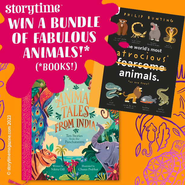 COMPETITION! WIN A bundle of Fabulous Animal Books!
A treat for animal lovers,full of fun facts and fiction that will spark your imagination!
To enter 
FOLLOW @storytimemag
LIKE 
TAG friends 

Closes 11.59pm 31/12/23 UK only
T&amp;C's bit.ly/2Y29d33
#giveaway #bookgiveaway