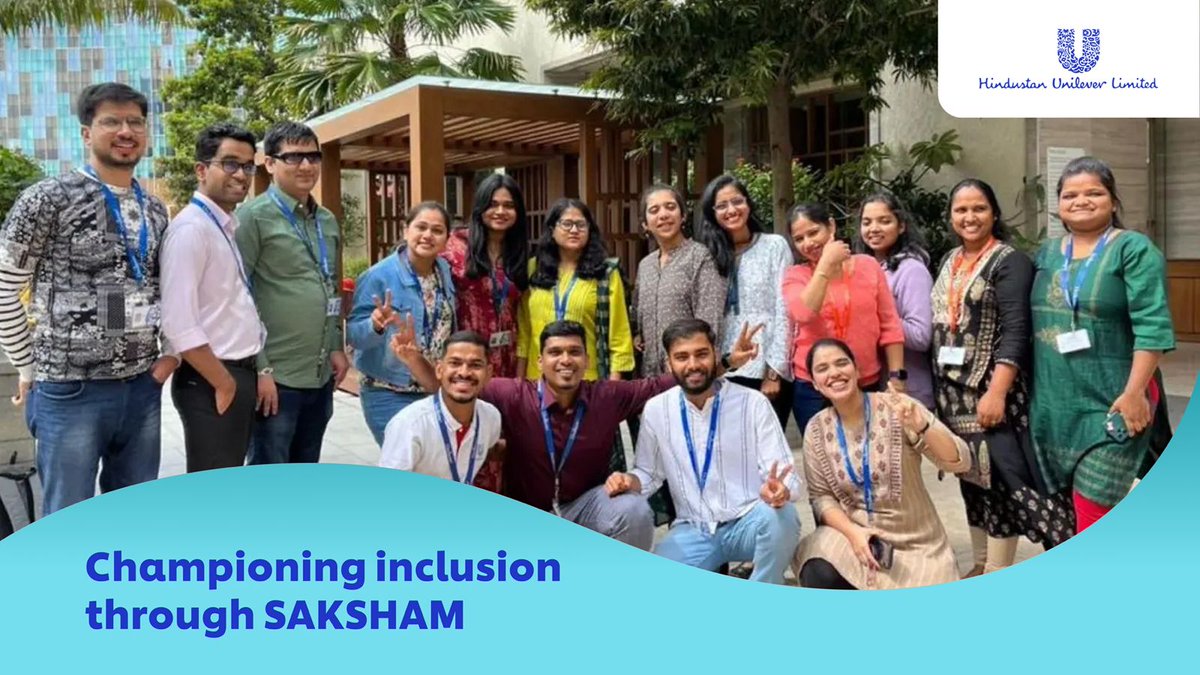 HUL_News's tweet photo. #SAKSHAM is our #InternshipProgram for #PersonsWithDisabilities with a path to hiring.
Learn about the impact of the program on fostering a culture of inclusion. ๐
#InclusionMatters #PwDWeek #PWD
Read: https://t.co/bLUEXf8P6K https://t.co/4BINO8aURl