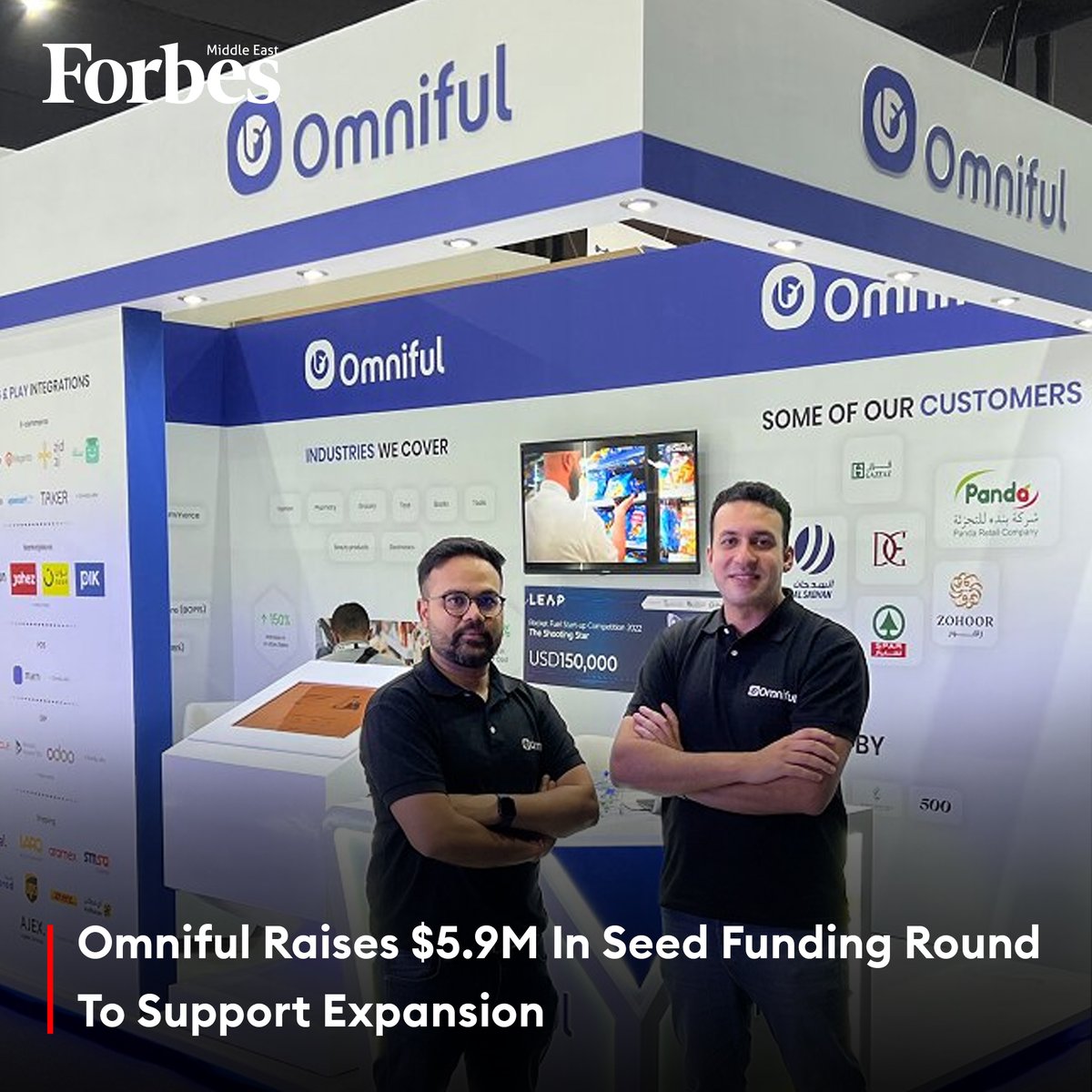 Forbes_MENA_'s tweet photo. #Omniful, which provides cloud-based supply chain and warehouse management solutions, has raised $5.9 million in a seed funding round

#Forbes #WarehouseManagement

For more details:
🔗 https://t.co/H80rdvkohv https://t.co/s9nQijqLMb
