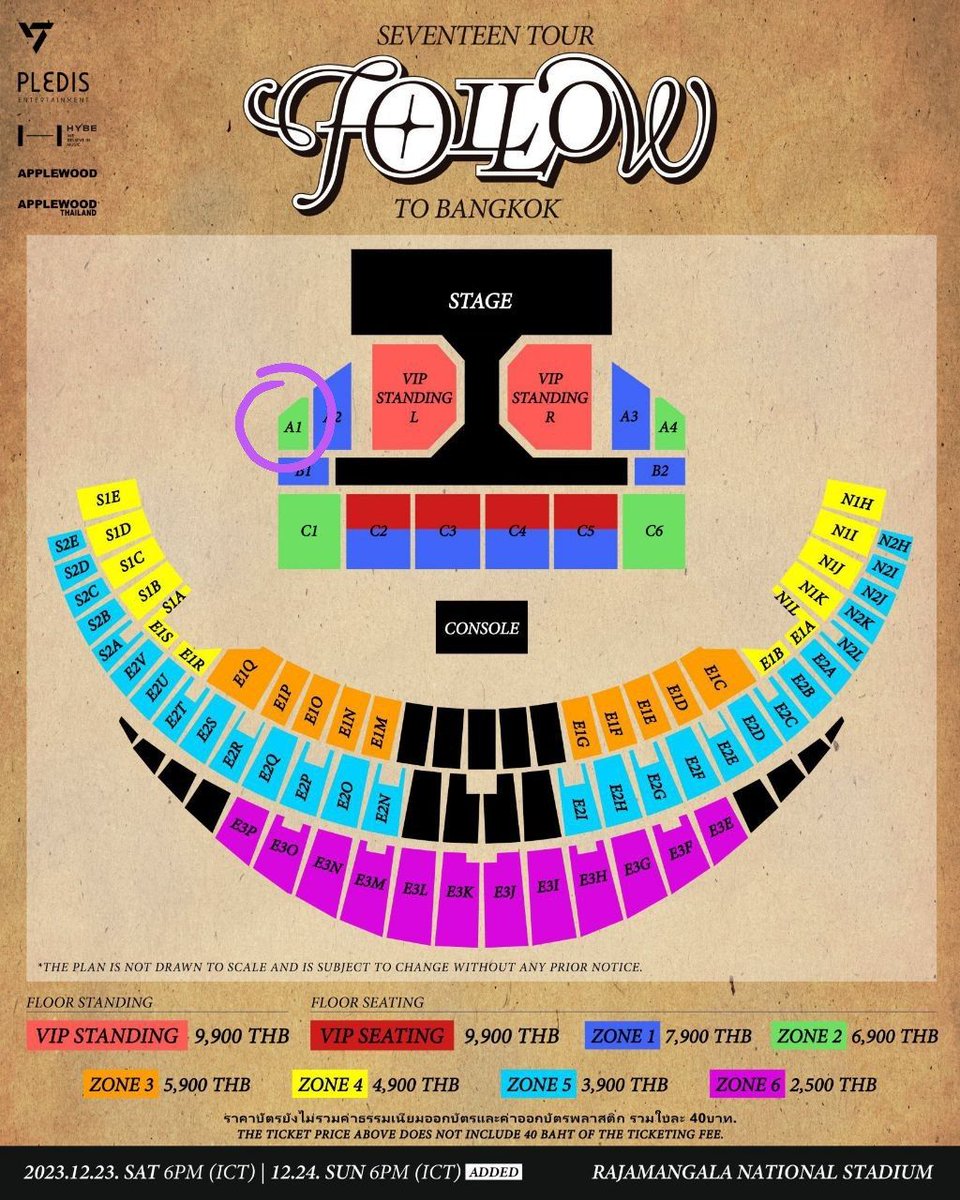 miasyhmna's tweet photo. [WTS] Seventeen Follow to Bangkok Bkk
Zone 2 A1 Tickets x2

Rfs : upgraded to vip !!
Price : Rm1000 (can nego)

-not original price since i used ticketing service
-any details and more proof can dm me!!

#seventeen #pasarseventeen #followtourbkk #bangkok #followtour #svt https://t.co/R959Nc4zuD