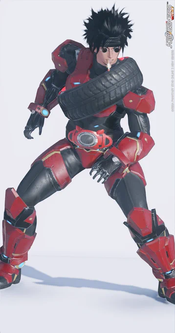 タイヤ見てたらやりたくなっちゃった #PSO2NGS