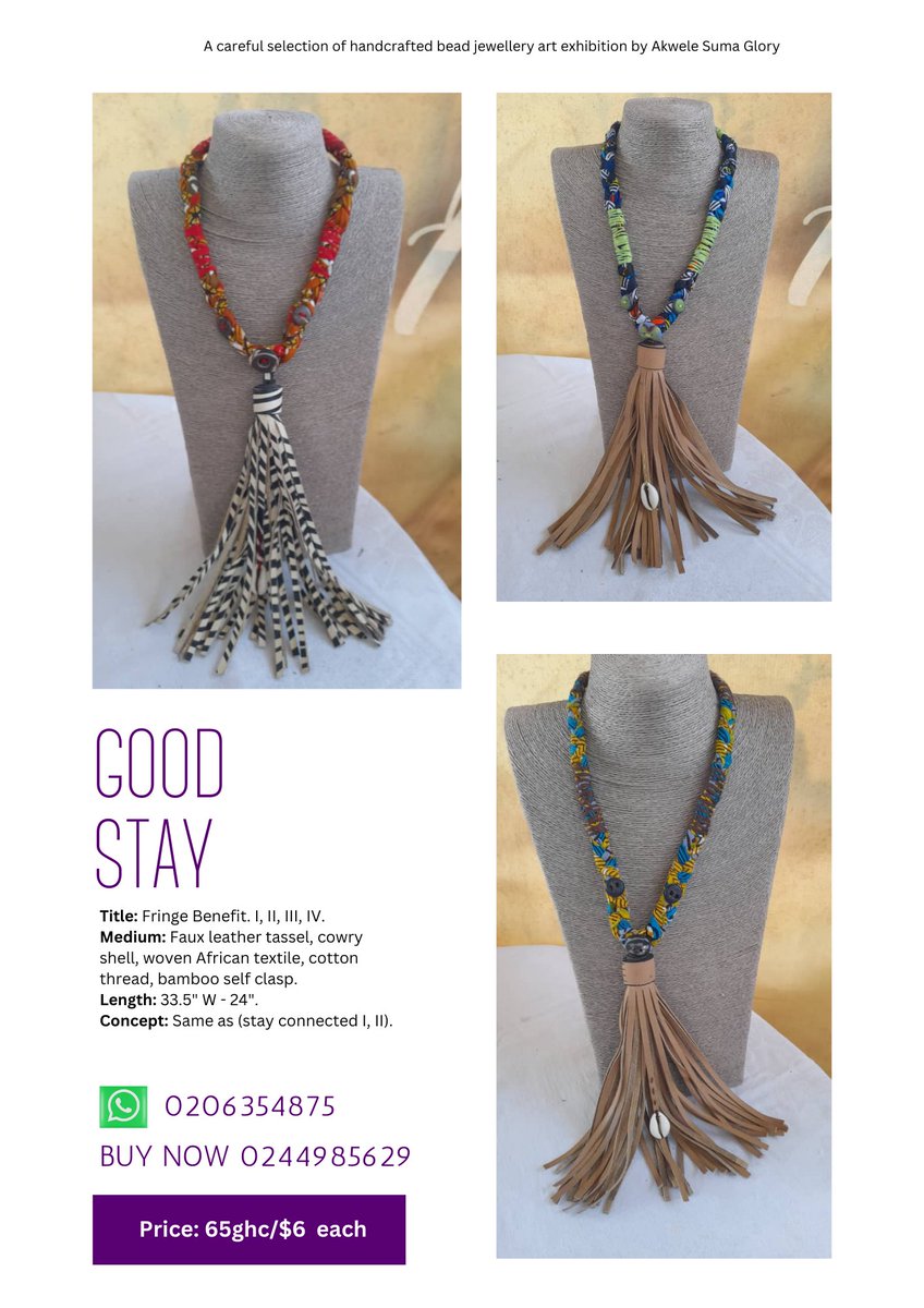 Wōjē Shōŋŋ (we have come a long way), an exhibition of careful selection of handcrafted bead art hosted by the Women Arts Museum Ghana is opening from 23rd November to 31st December 2023.