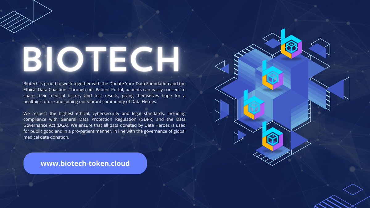 BioTechOracle's tweet photo. BioTech for Ethical Data: Pioneering a Path to Healthier and Longer Lives

In the rapidly advancing landscape of biotechnology, a revolutionary approach is emerging, promising to reshape the future of healthcare. 

👇 https://t.co/mBc92wkVi2
