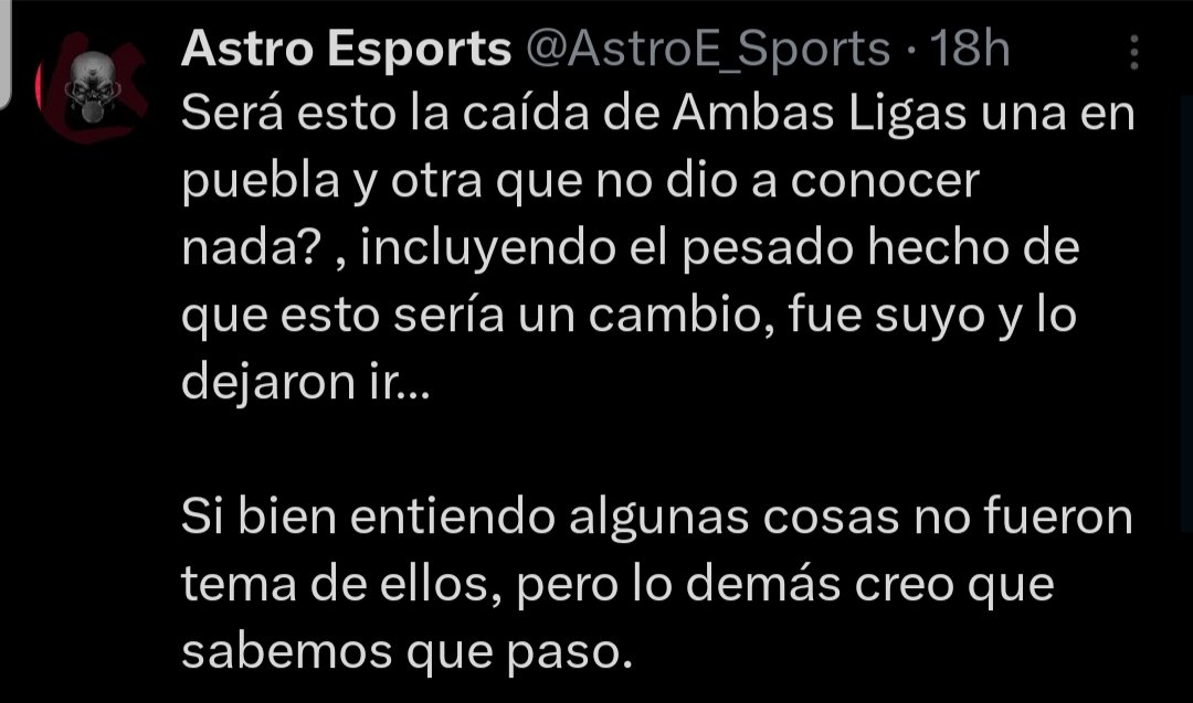 Yo vi un gran giro .... O acaso quedó muy grande el saco ?
Que según recuerde apoyabas el proyecto como tuyo y ahorita nada de nada... Pues que pasó?
🫠🤡💩🥚🥚