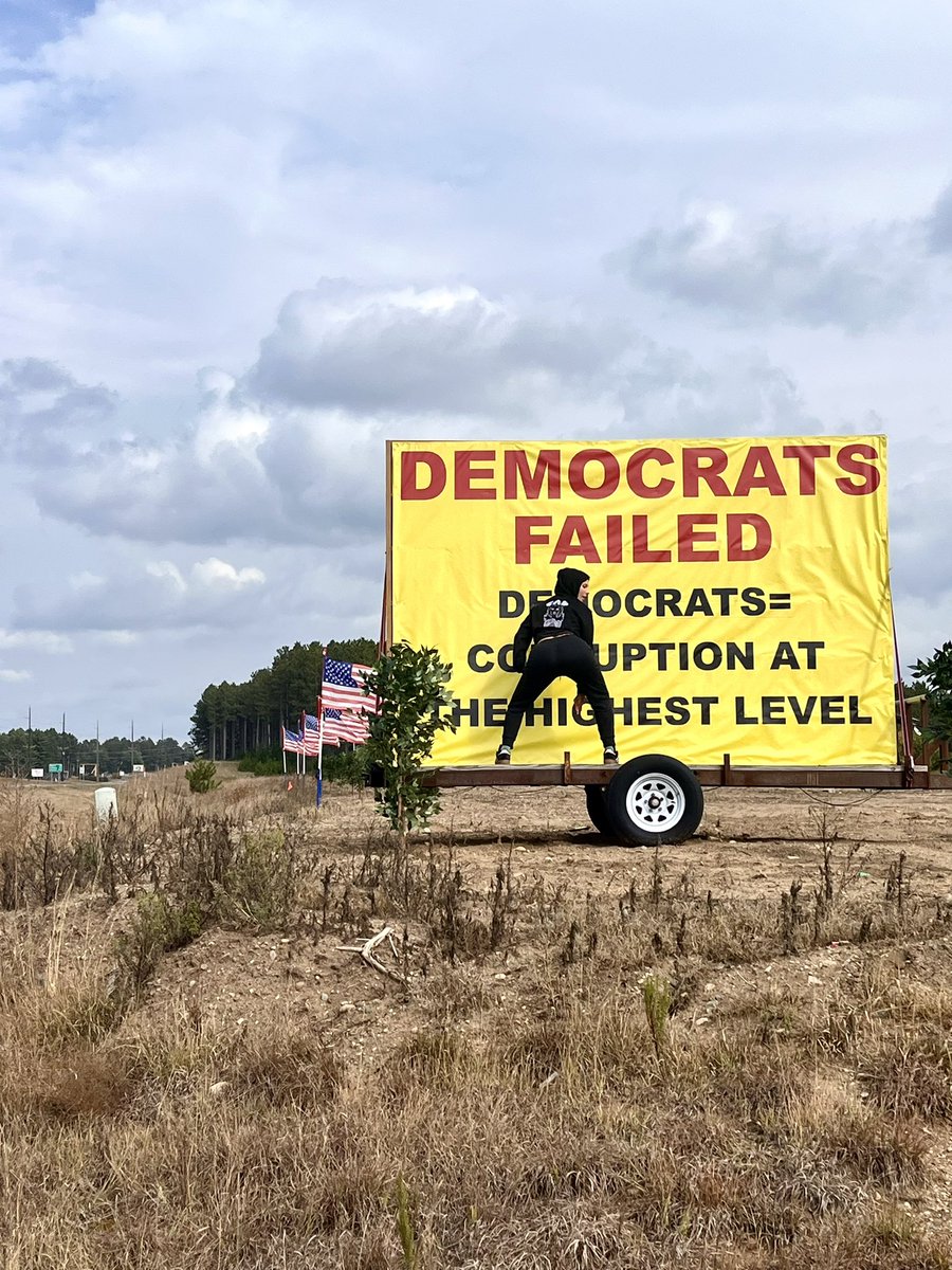 “Adventures in Trumpland” 2023 #artgallery #art #photography #contemporaryart #fineart #roadsideamerica #artphotography #trumpland #fail