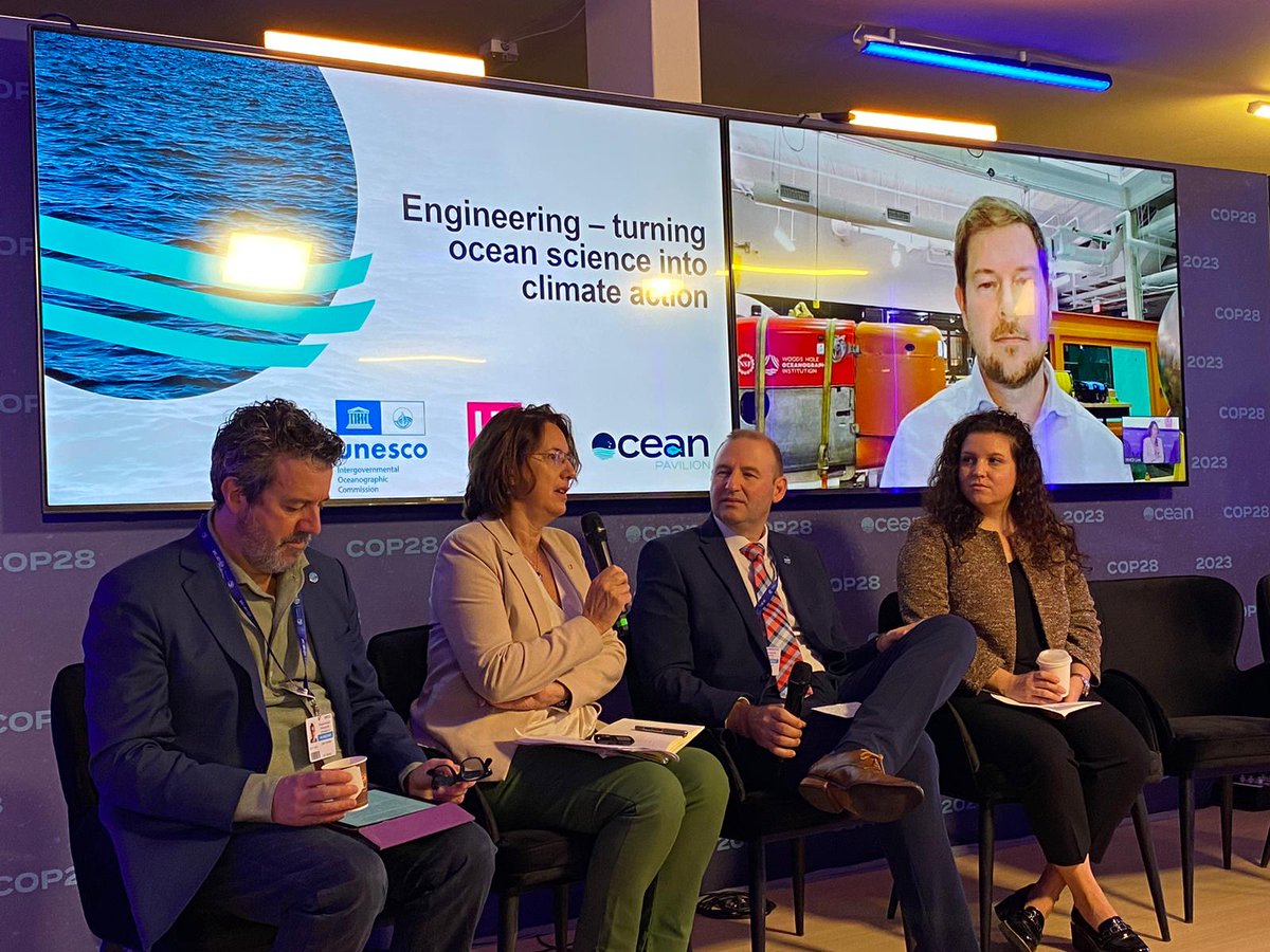 Lloyd's Register Foundation (@lr_foundation) on Twitter photo Yesterday was our second day of events at #COP28. Our Chief Executive, Ruth Boumphrey chaired a session in the Ocean Pavilion with IOC <a href="/UNOceanDecade/">UN Ocean Decade</a>, uniting innovators driving real-world ocean solutions. Yesterday was our second day of events at #COP28. Our Chief Executive, Ruth Boumphrey chaired a session in the Ocean Pavilion with IOC <a href="/UNOceanDecade/">UN Ocean Decade</a>, uniting innovators driving real-world ocean solutions.